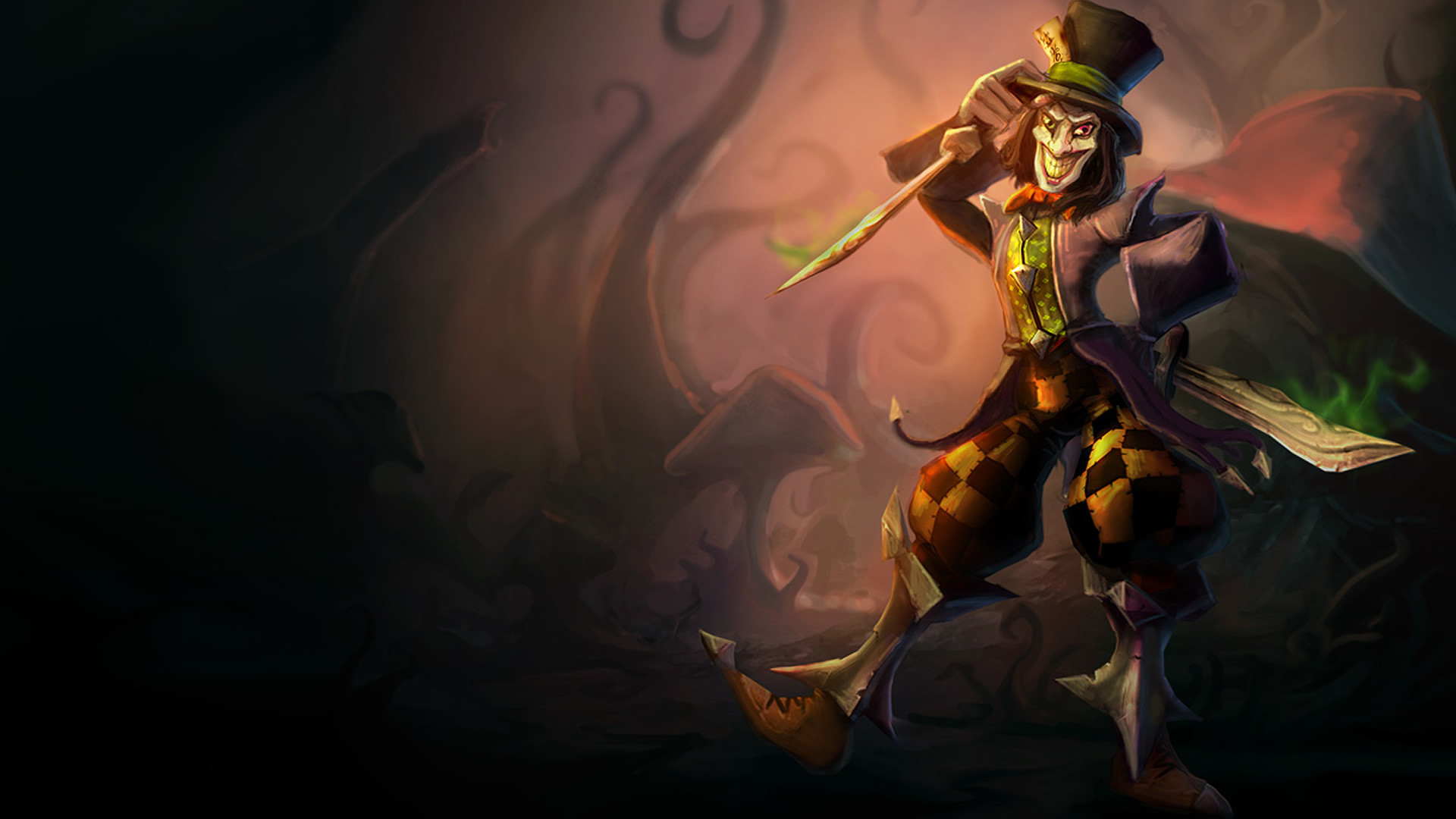 1920x1080 Mad Hatter Shaco