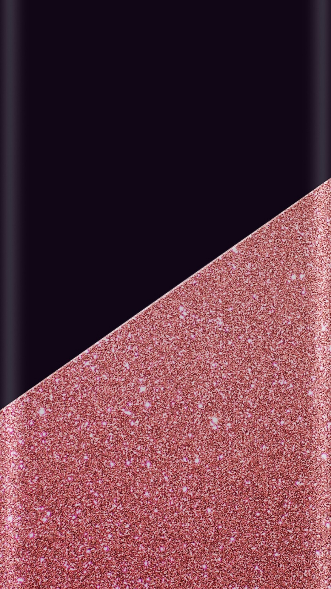 1080x1920 Pink Sparkle and Black Wallpaper