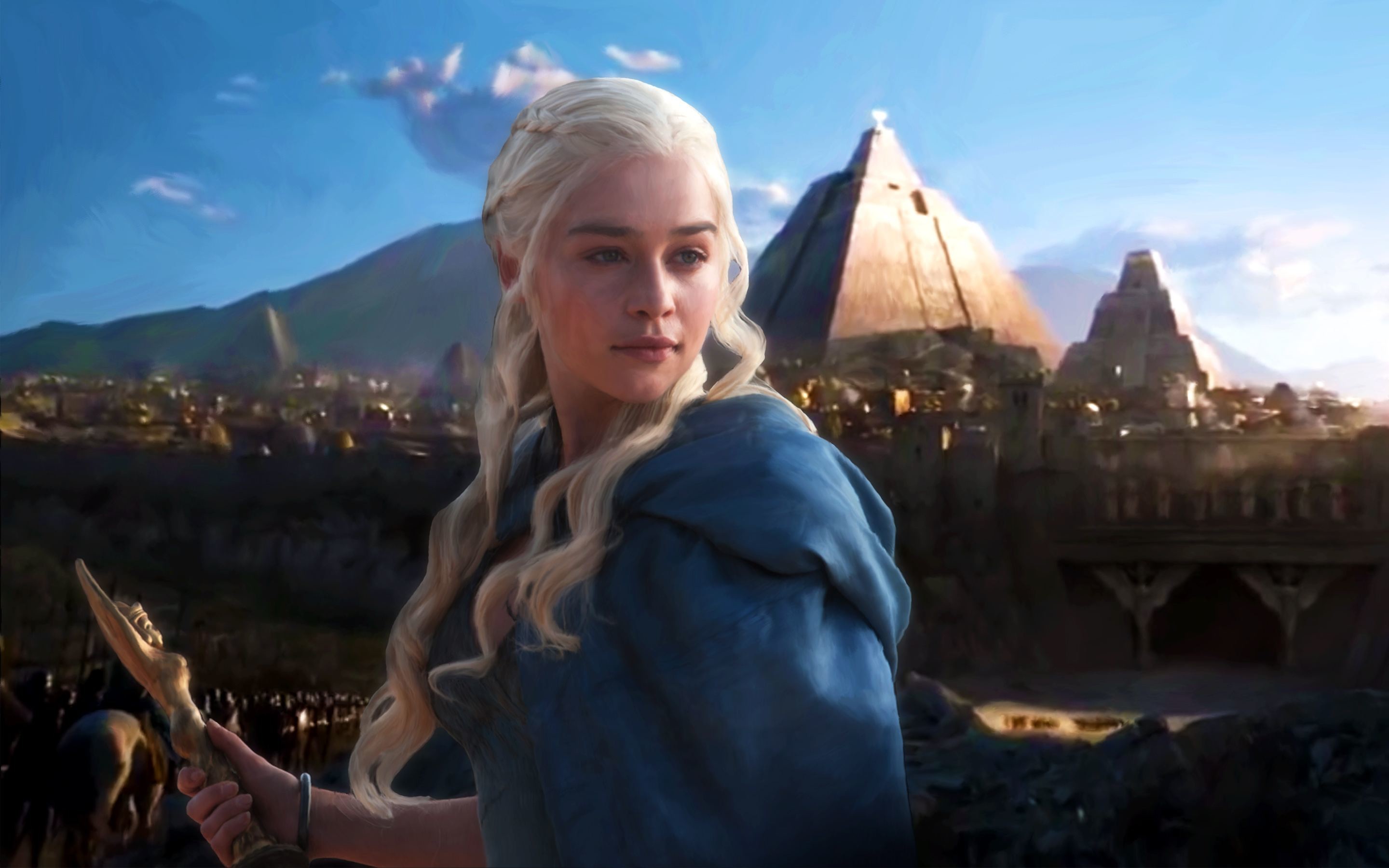 2880x1800 Game of Thrones Season 5 Wallpaper - Daenerys Targaryen in Game of Thrones  - HD Free Wallpapers