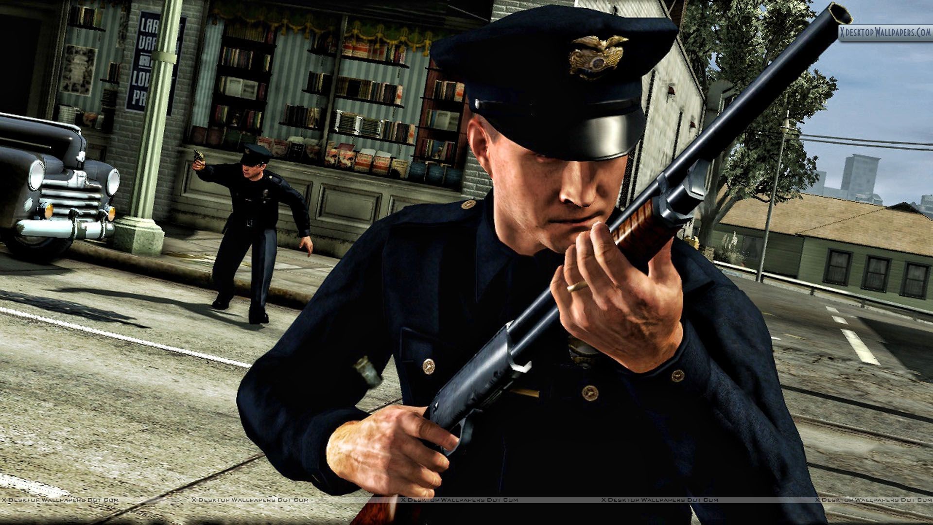 Police Officer Desktop Background