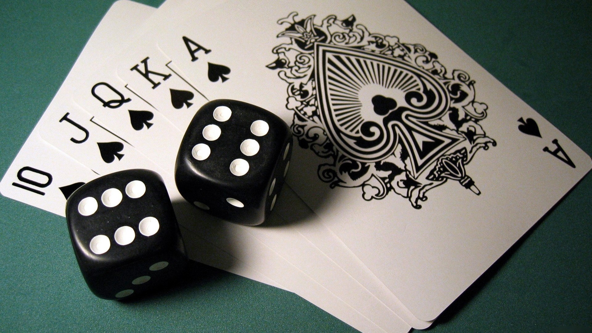 1920x1080 Love Playing Cards And Dice Wallpaper HD Wallpaper