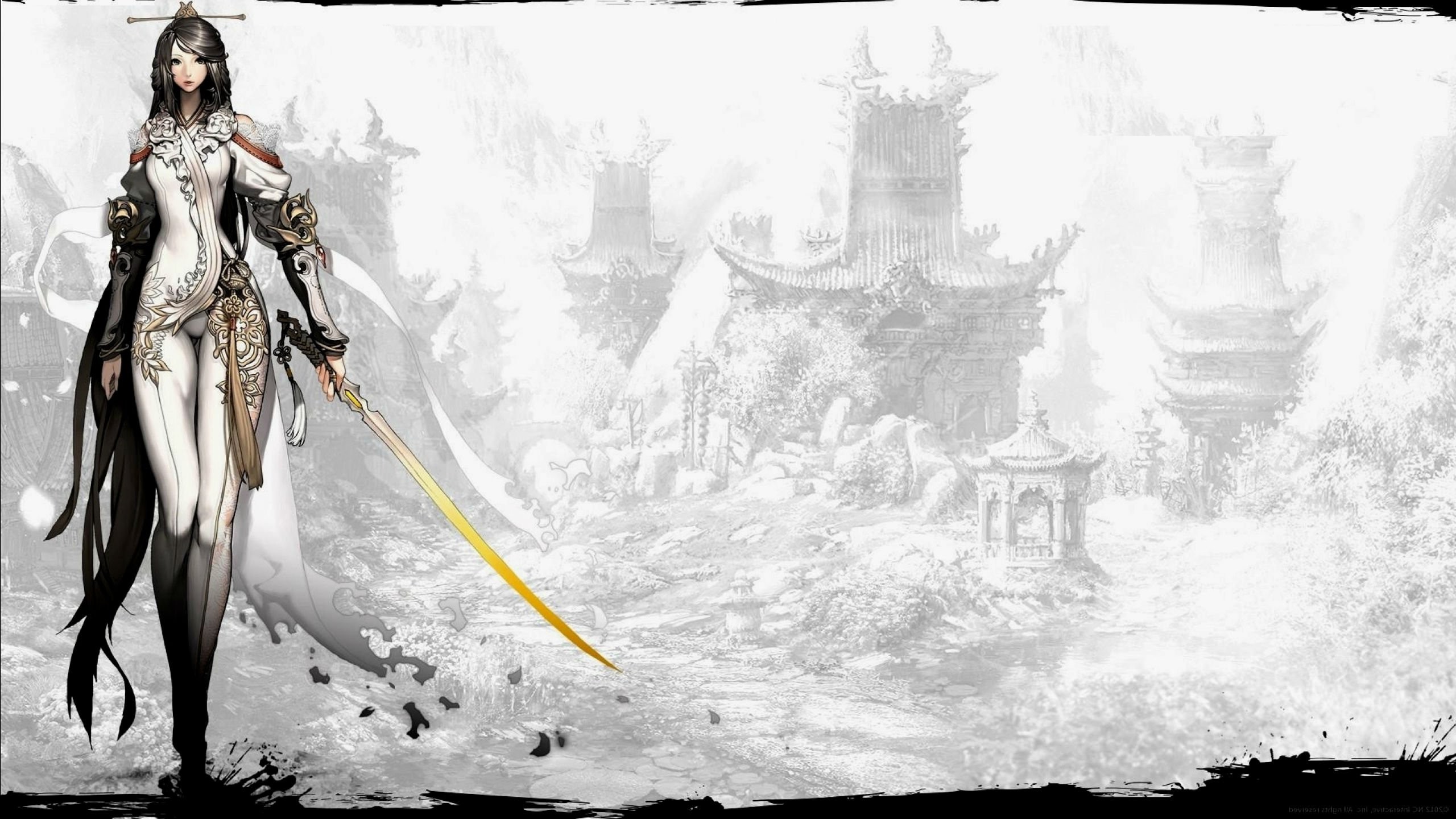 2560x1440 ... BLADE And SOUL asian martial arts action fighting 1blades online