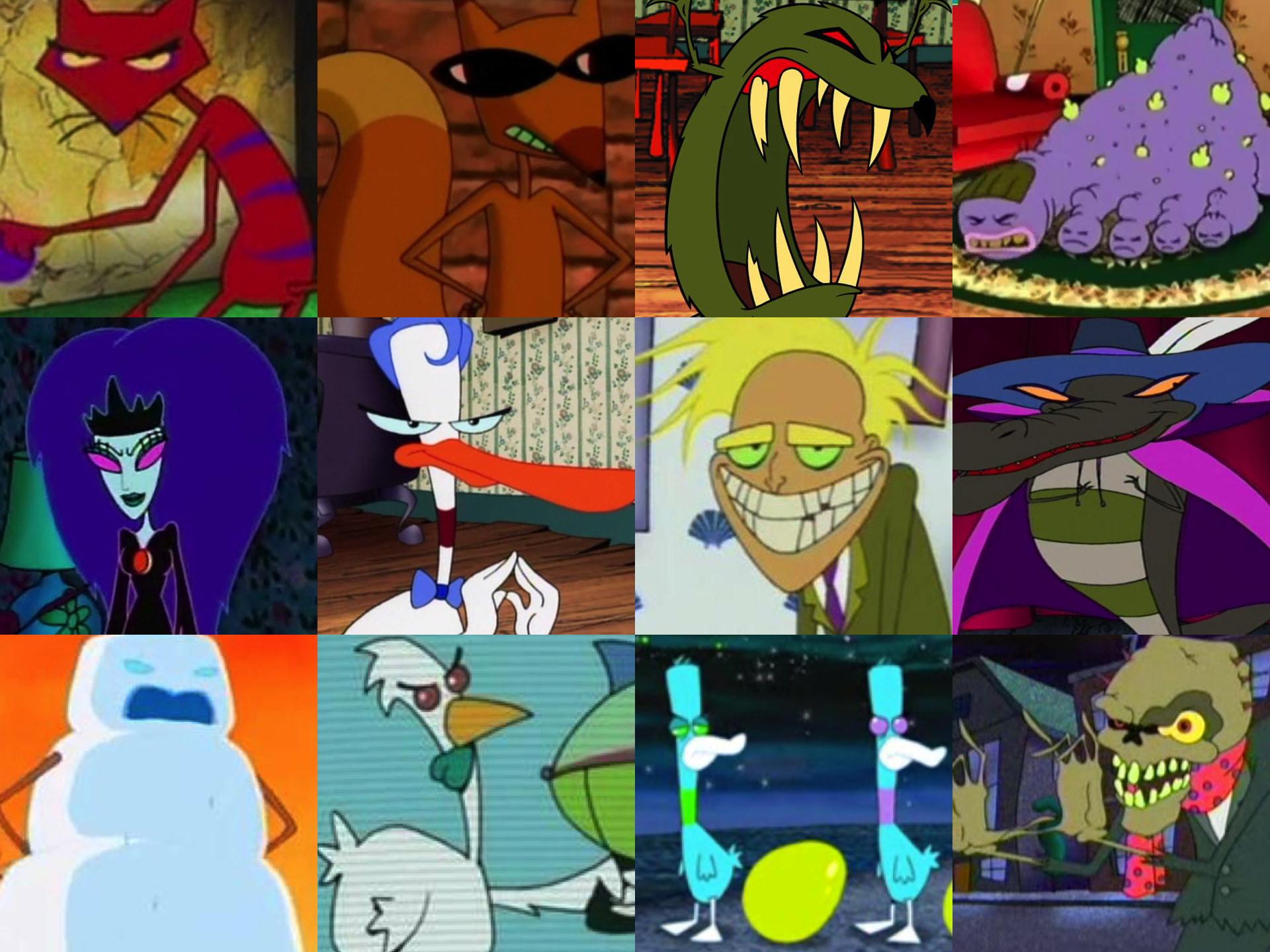 1920x1440 ... Courage the Cowardly Dog Villains by Legion472
