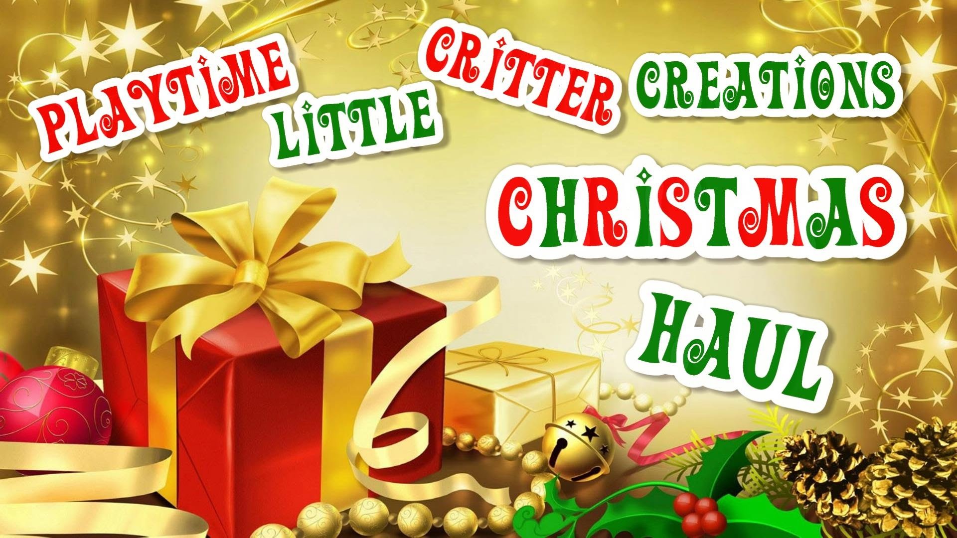 1920x1080 Playtime Little Critter Creations CHRISTMAS Guinea Pig 2014 HAUL!