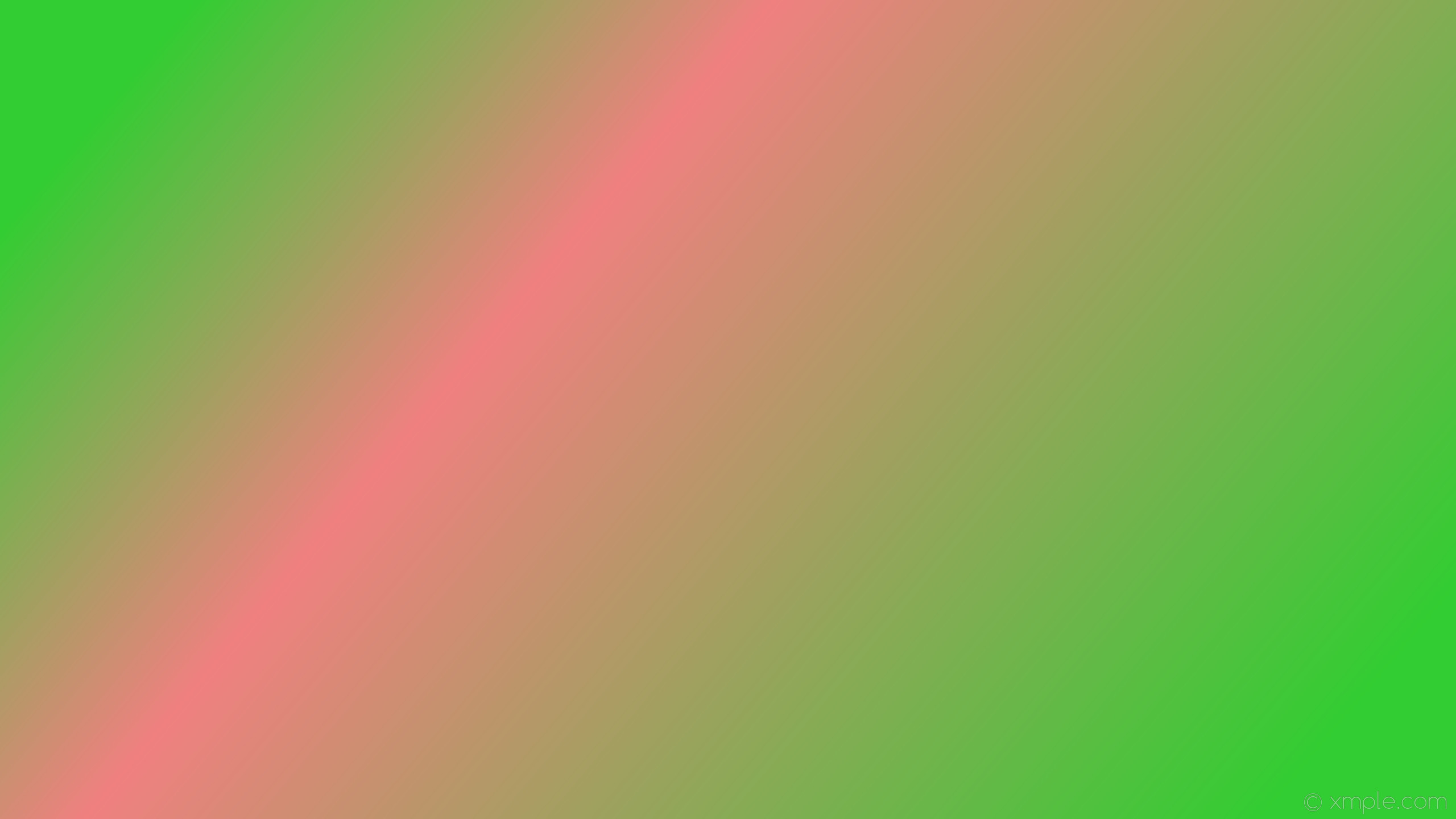 2560x1440 wallpaper highlight green gradient red linear lime green light coral  #32cd32 #f08080 165Â°