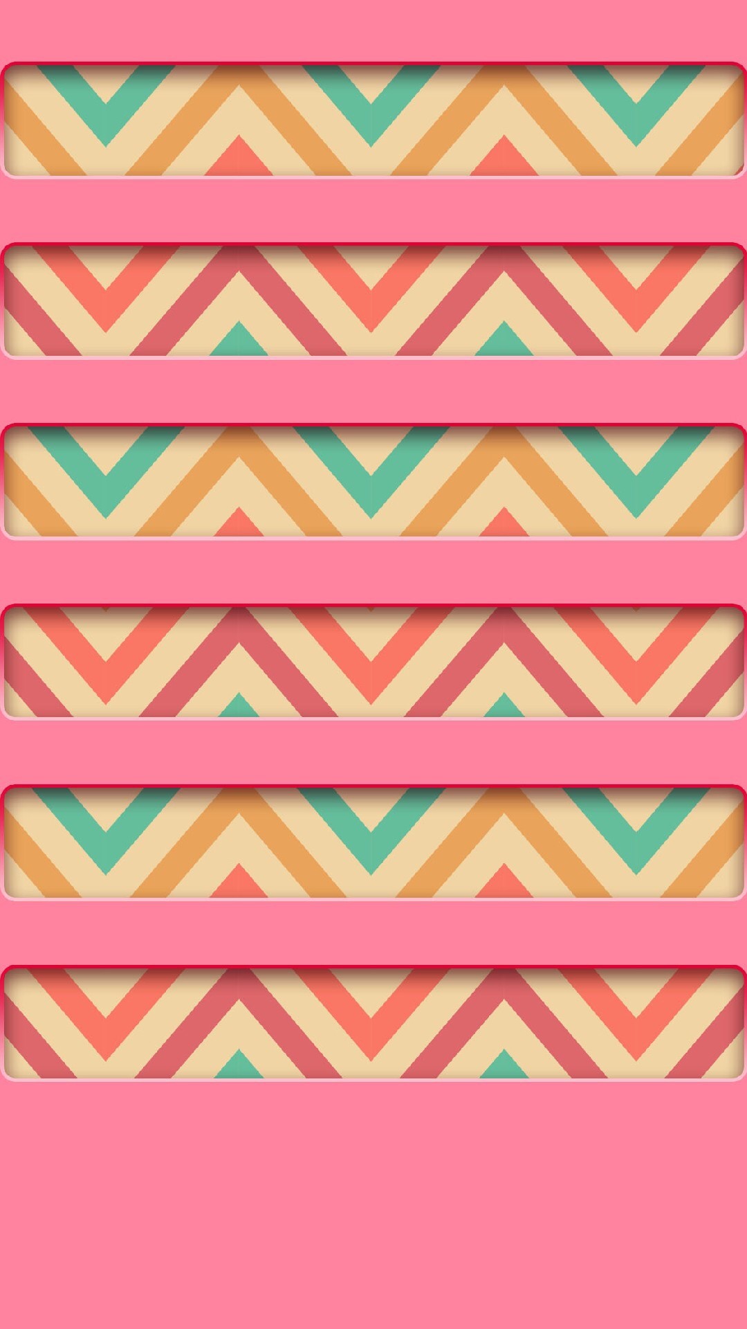 1080x1920 Flower Patterns Girly And App On Pinterest Shelves Colorful Zigzag Stripes  Pink Pattern Cool. lloyd ...