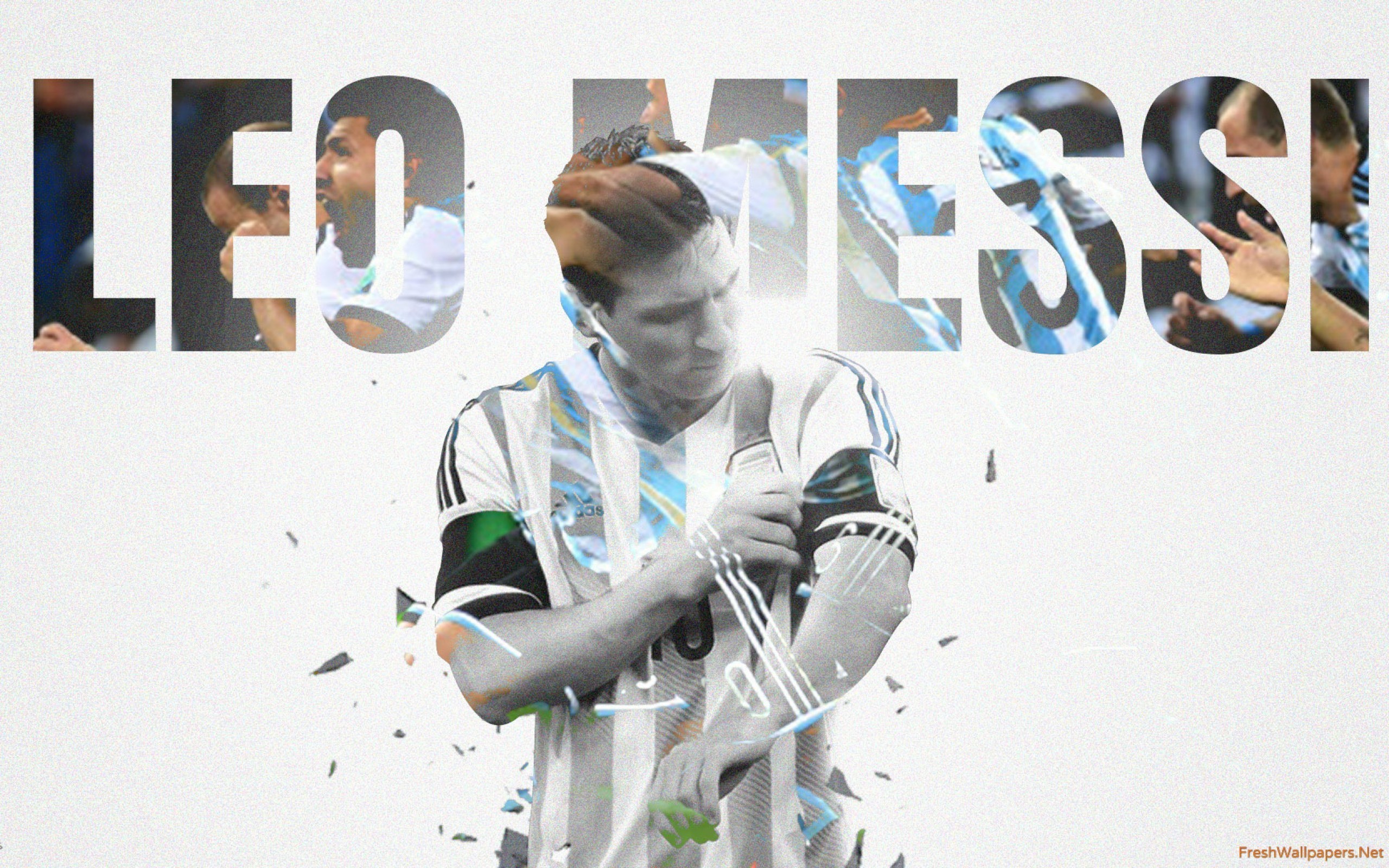 2560x1600 Messi Argentina Captain