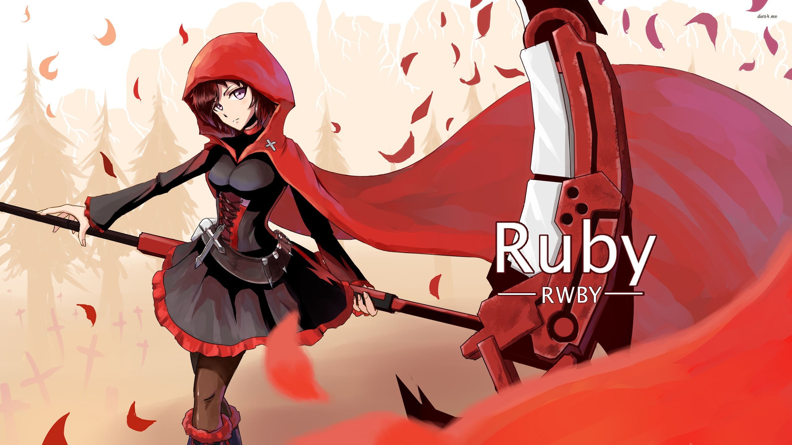 2560x1440 Ruby RWBY