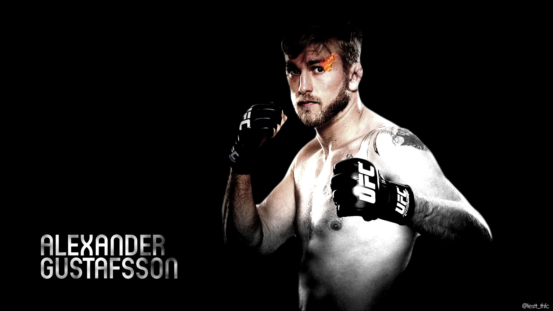 1920x1080 ... Wallpaper - Alexander Gustafsson (UFC Fighter) by dunkakis