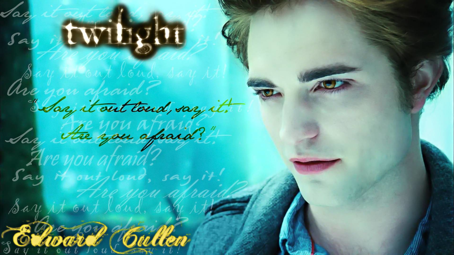 1920x1080 Images For > Edward Cullen Quotes Wallpaper