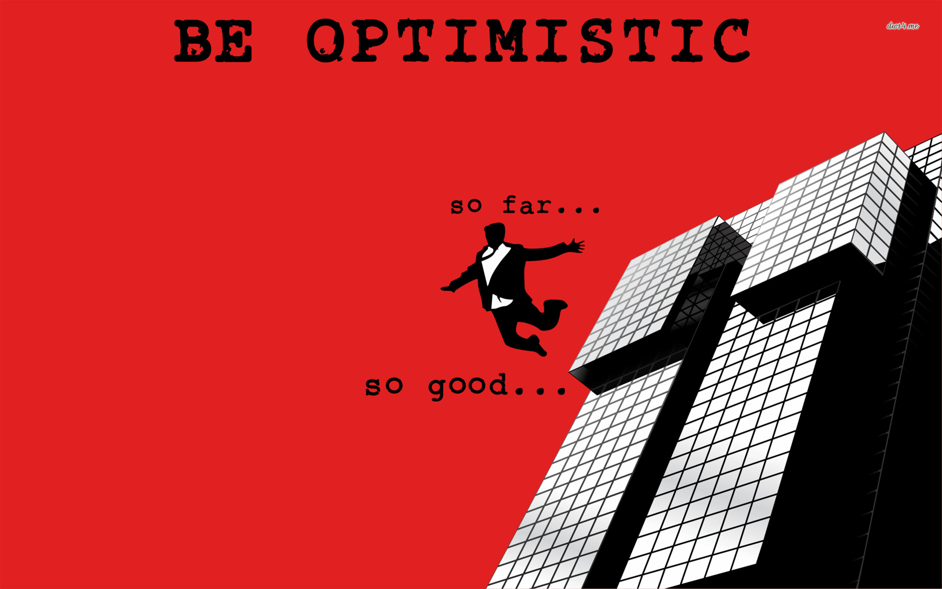1920x1200 Be optimistic wallpaper - Typography wallpapers - #