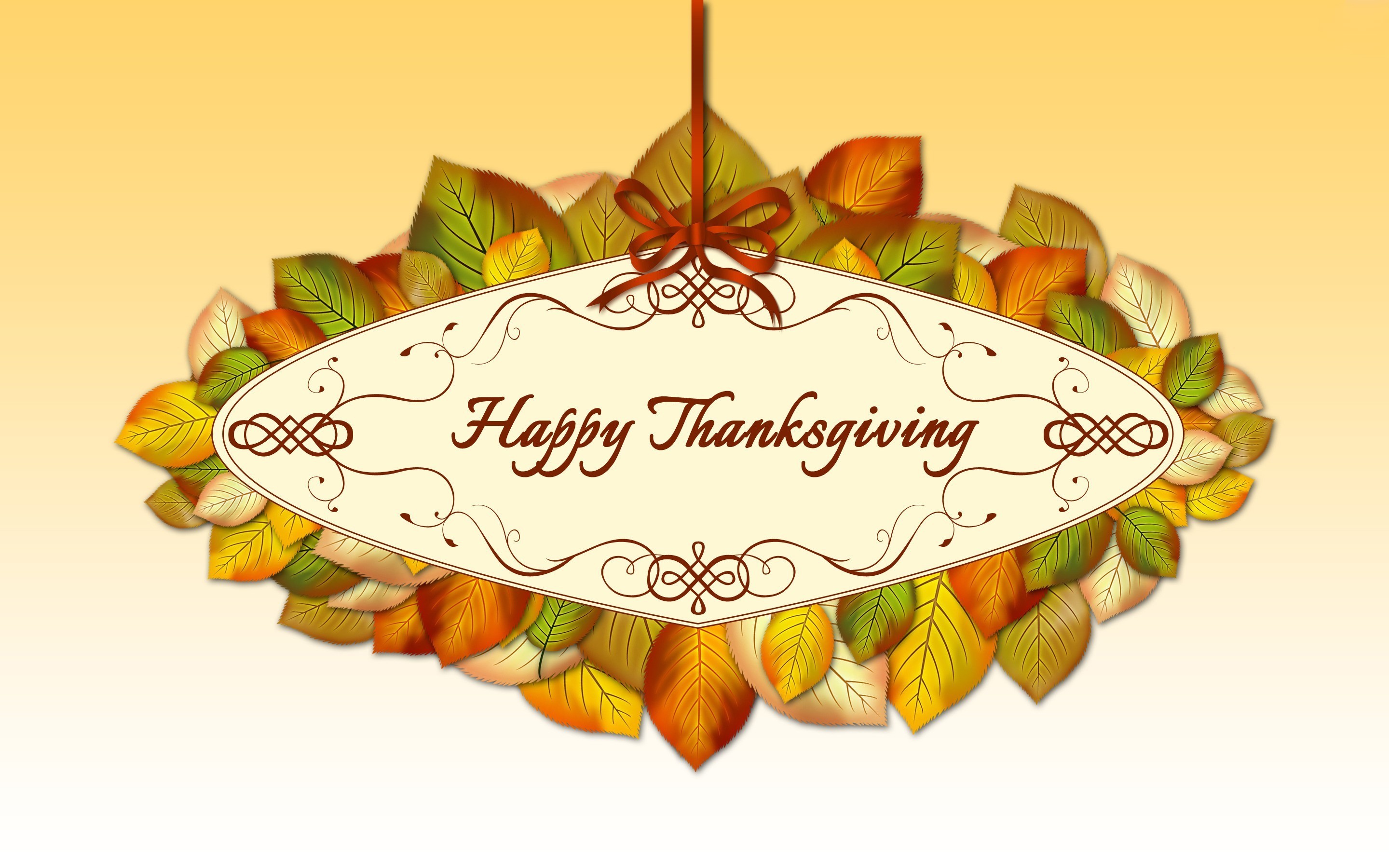 2880x1800 1920x1200 3D Thanksgiving Background Free Download.