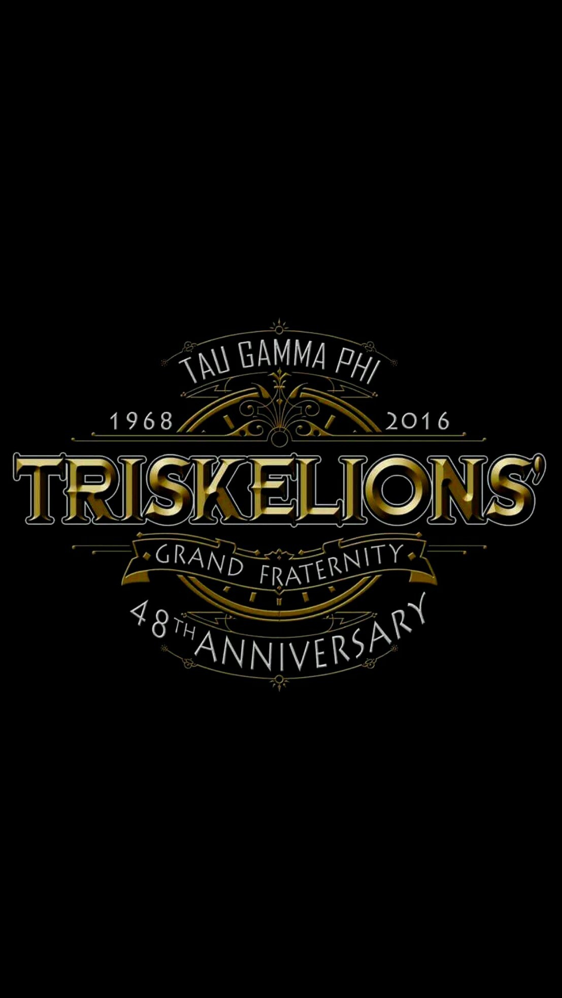 triskelion #tau gamma #wallpaper #gold #50 #android #iphone | Tau gamma,  Gamma phi, Tau gamma phi logo design