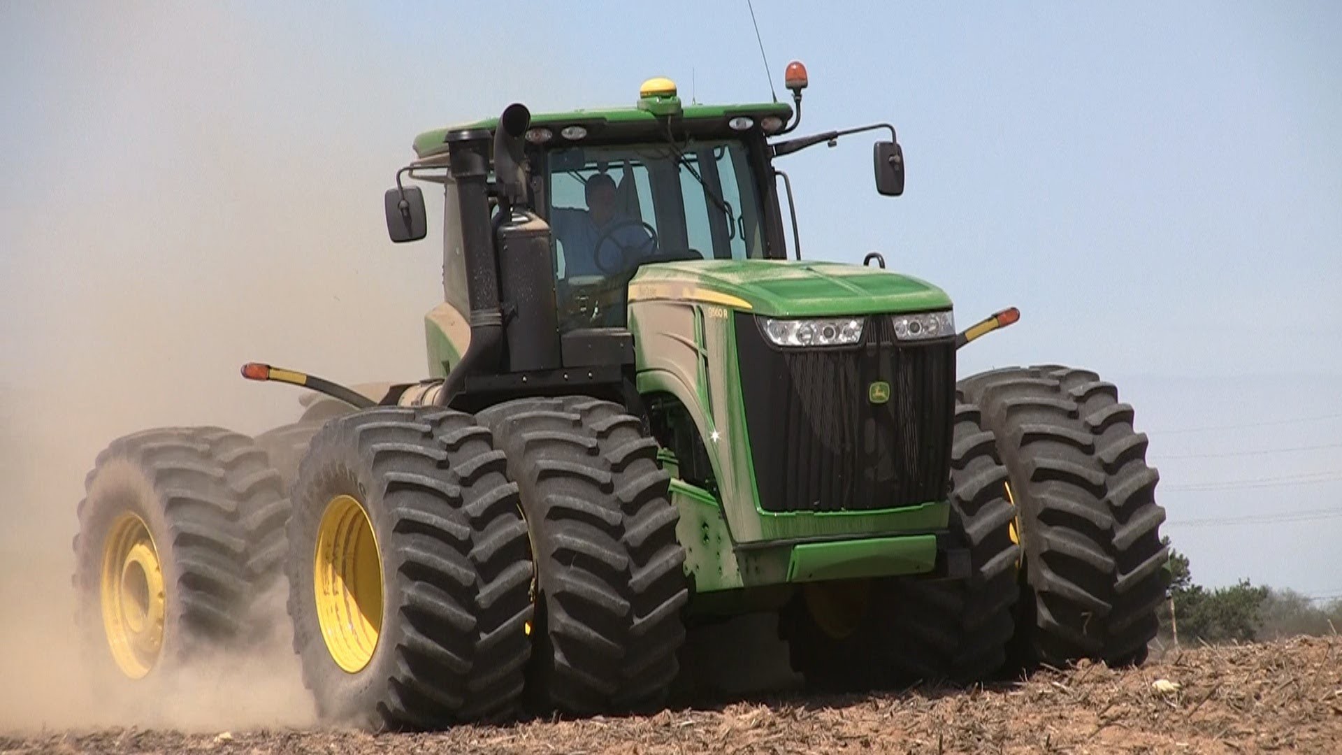 1920x1080 Pitstick Farms - John Deere 9560R and 9530 Tractors on 5-7-2013 - YouTube