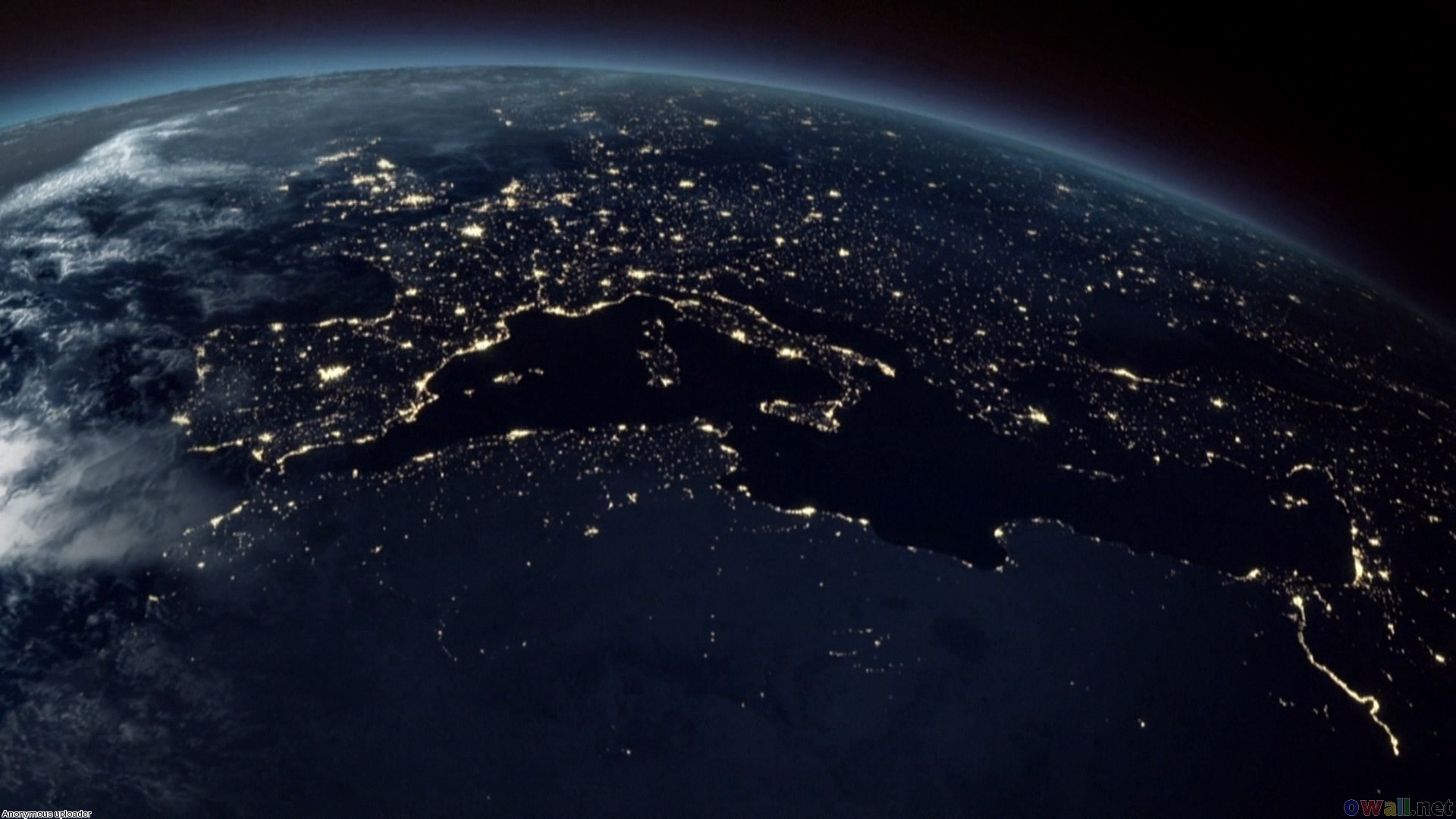 1920x1080 Real Earth From Space Nasa