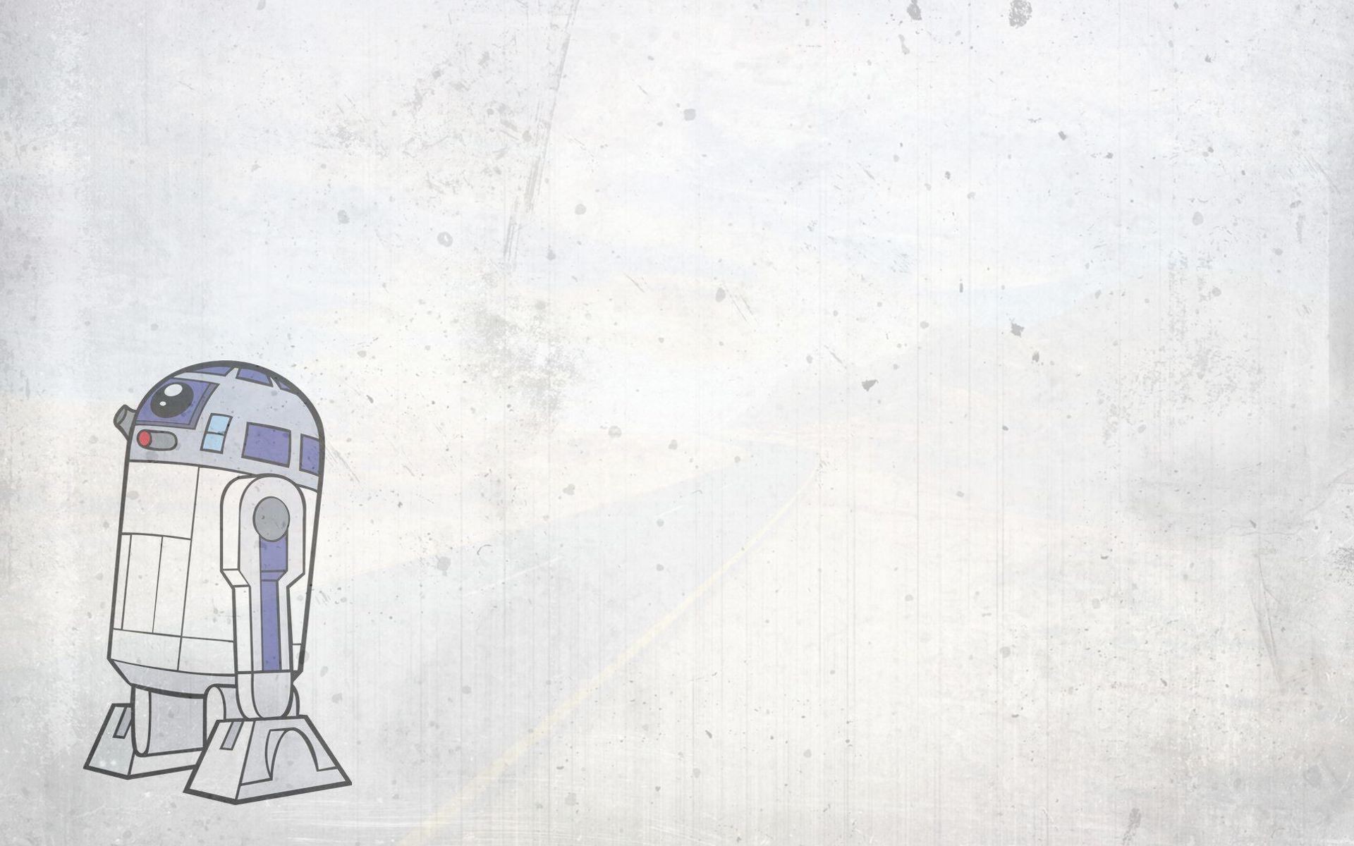 1920x1200 Star Wars, R2 D2, Minimalism Wallpapers HD / Desktop and Mobile Backgrounds