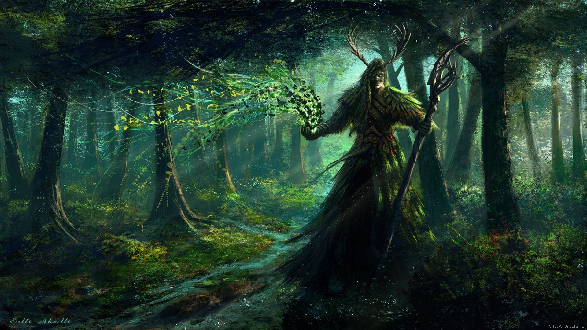 1920x1080 Character Build: The Forest Druid - The Tamriel Vault