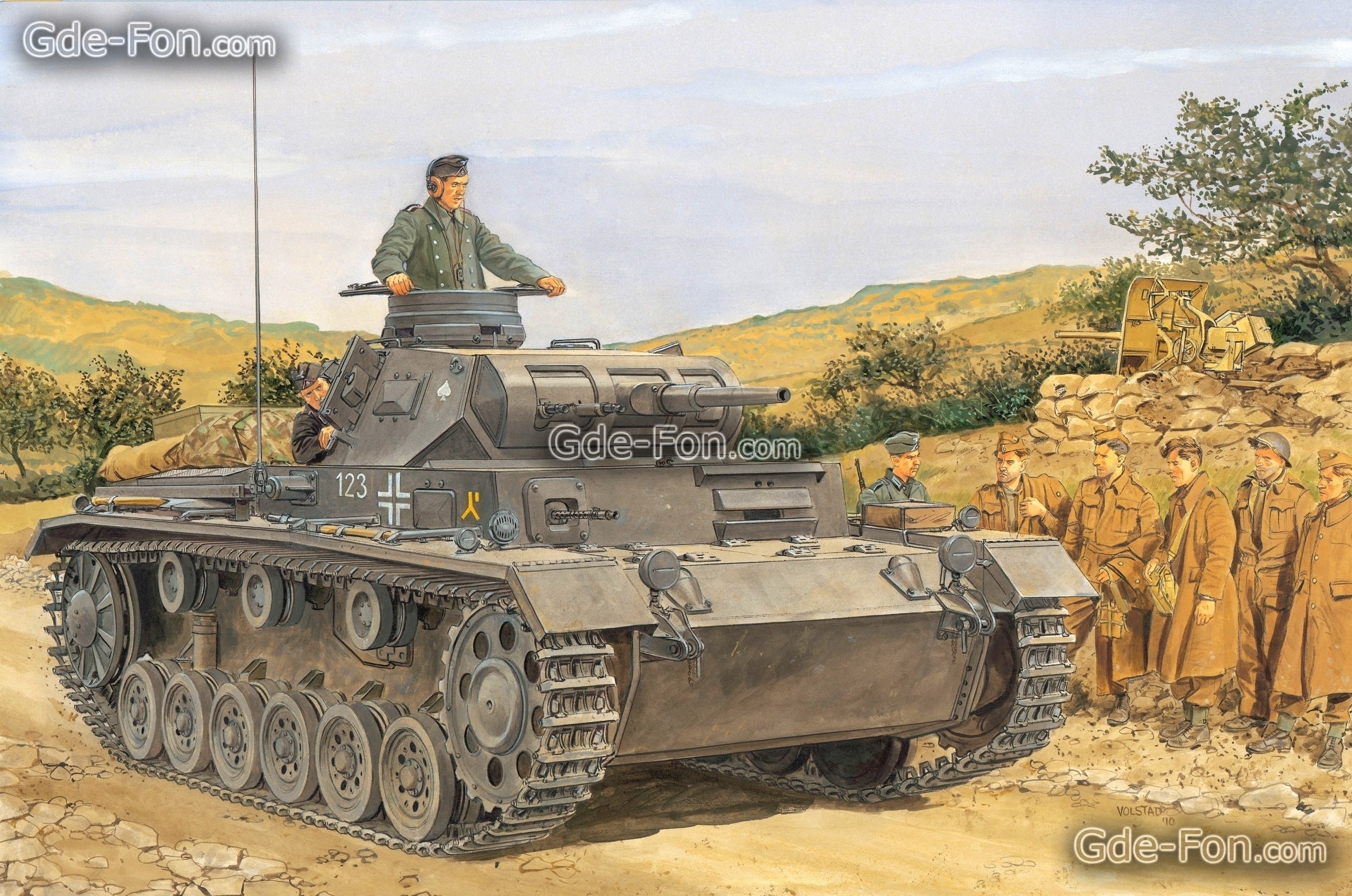 2362x1566 Download wallpaper picture, Soldiers, Medium Tank, Wehrmacht free desktop  wallpaper in the resolution