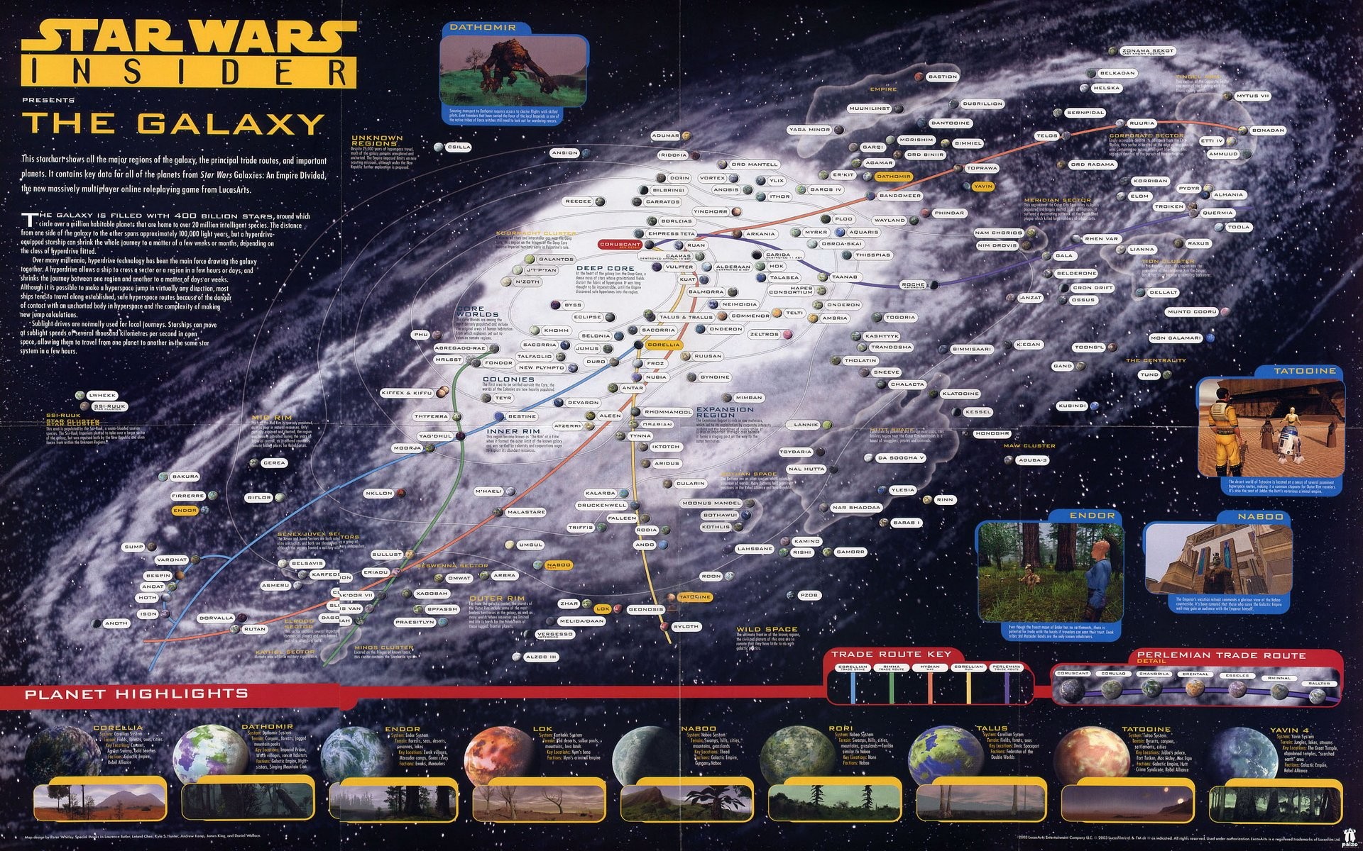 1920x1200 Star Wars Galaxy Map