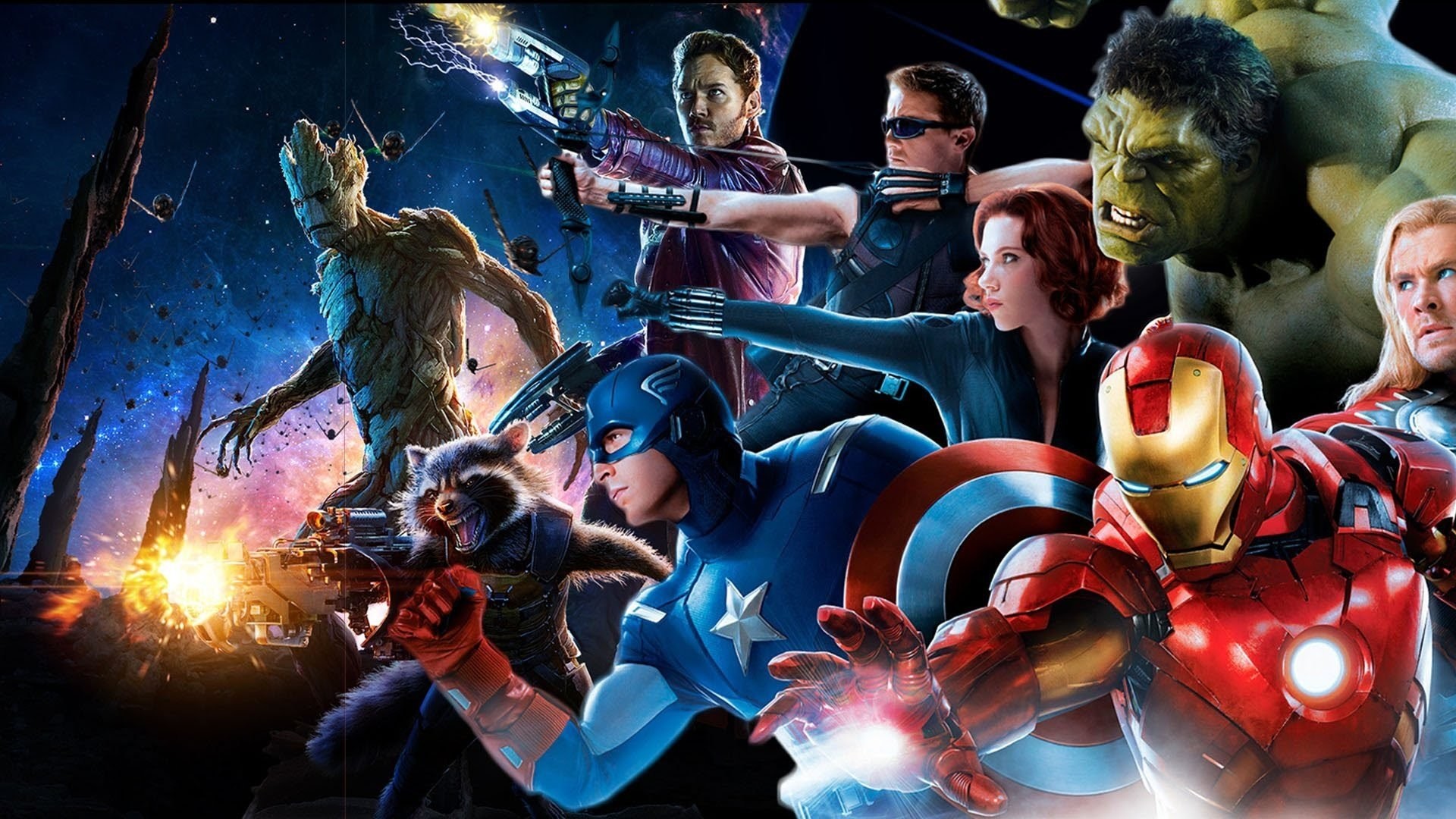 1920x1080 Filme - Avengers: Infinity War Captain America Black Panther (Marvel  Comics) Black Widow