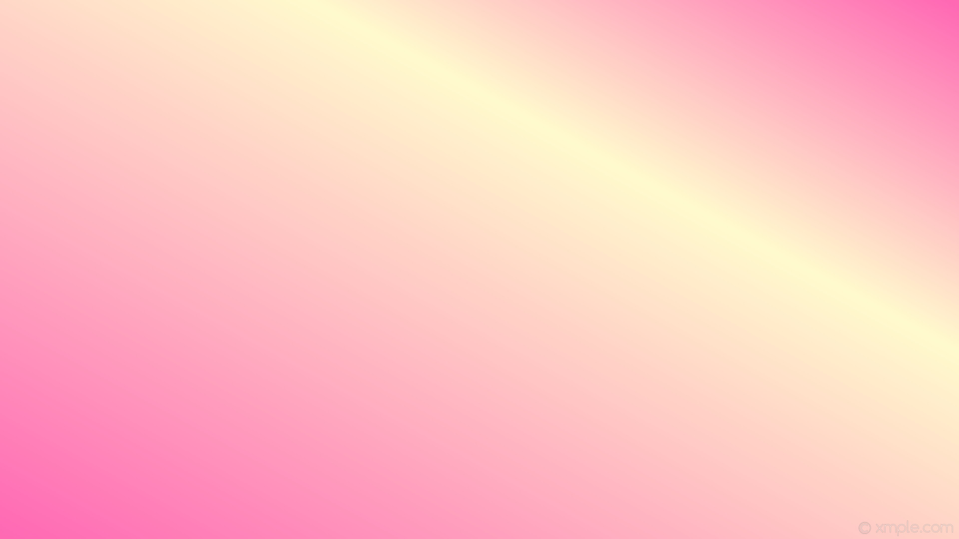 1920x1080 wallpaper gradient linear highlight pink yellow hot pink lemon chiffon  #ff69b4 #fffacd 210Â°