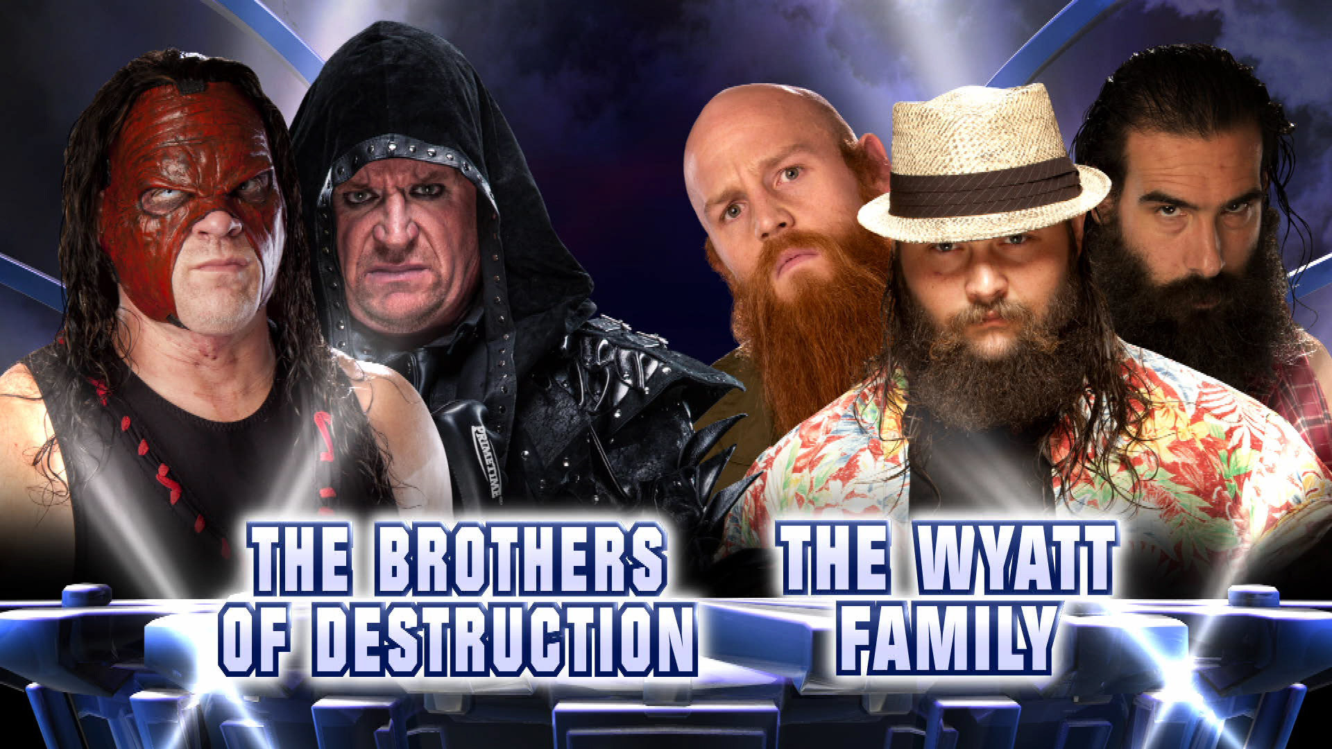 1920x1080 The Brothers of Destruction vs. The Wyatt Family: Fantasy Warfare | WWE