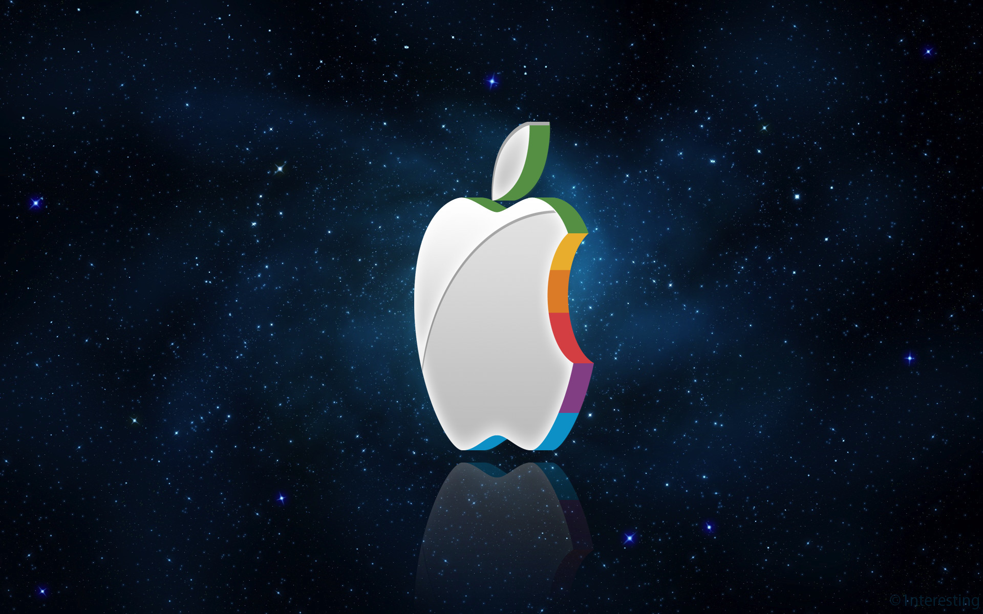 1920x1200 3D Apple Logo Wallpaper by 1nteresting 3D Apple Logo Wallpaper by  1nteresting