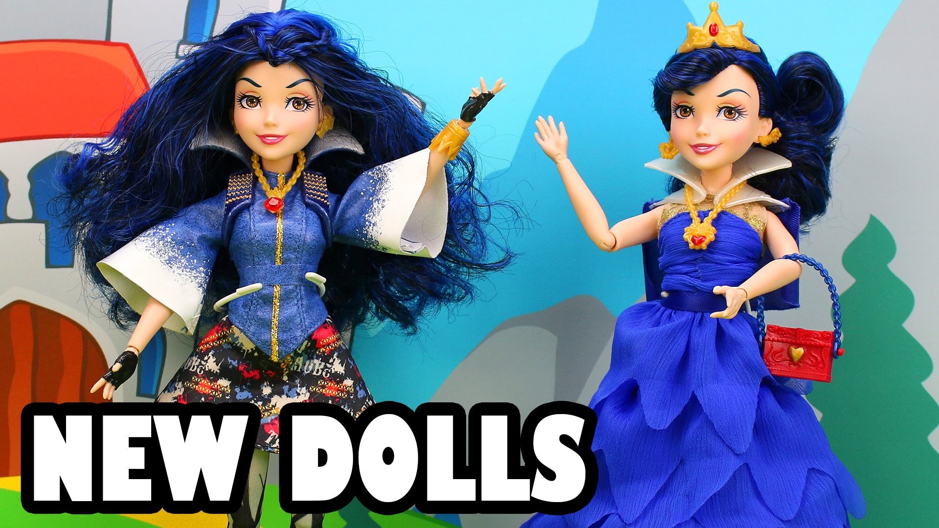 1920x1080 New Disney Descendants Evie Dolls Review. Rotten Queen's Daughter.  DisneyToysFan. - YouTube