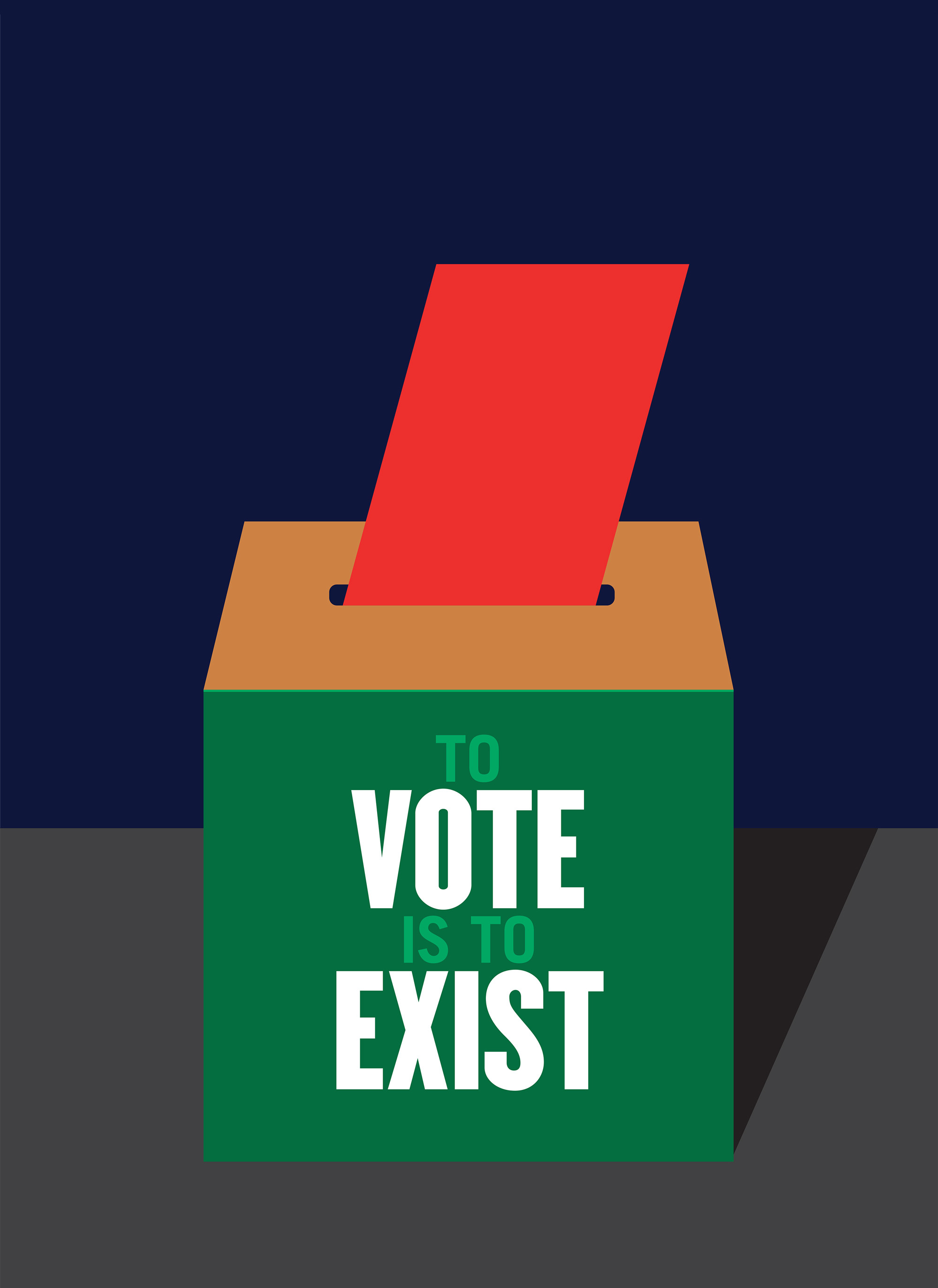 2000x2744 You won't be seen if you don't vote