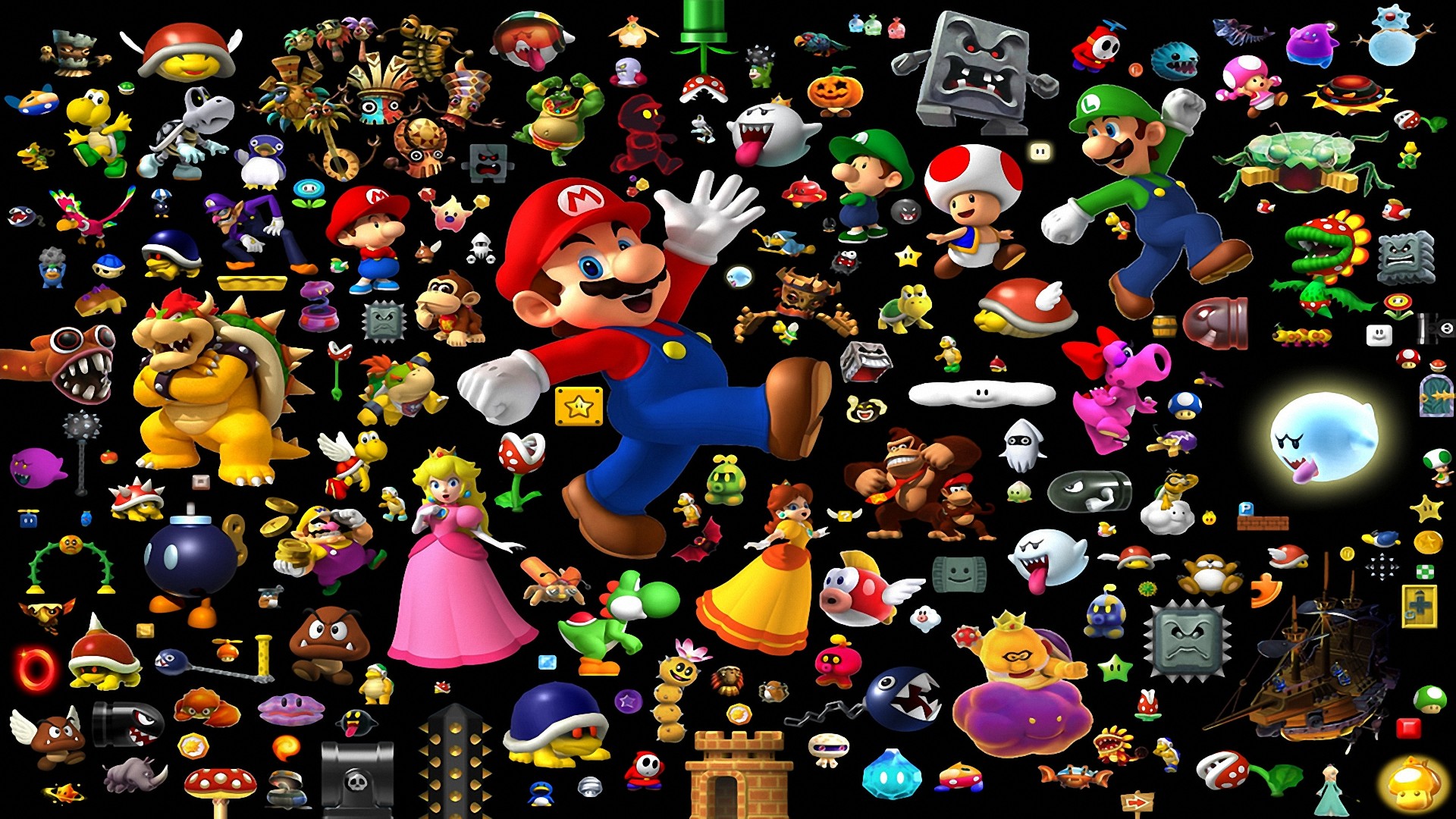 1920x1080 9 Super Mario All-Stars + Super Mario World HD Wallpapers | Backgrounds -  Wallpaper Abyss