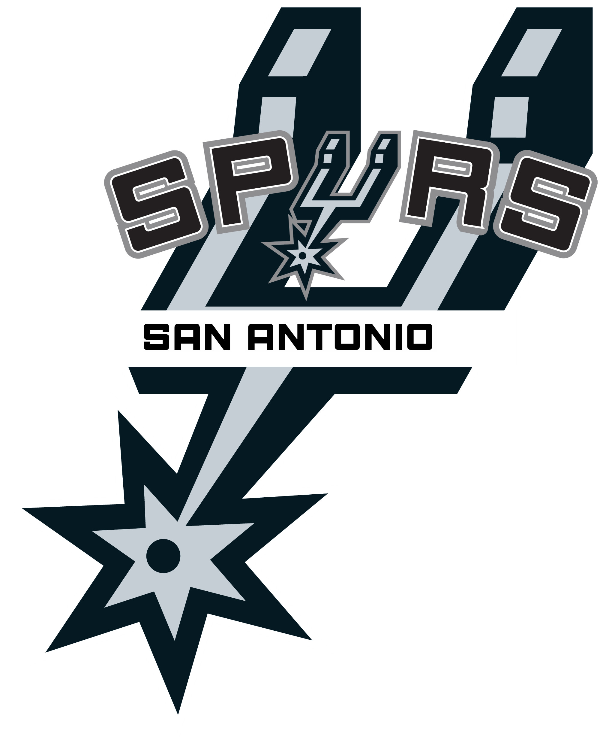 2000x2454 San Antonio Spurs Logo Related Keywords & Suggestions .