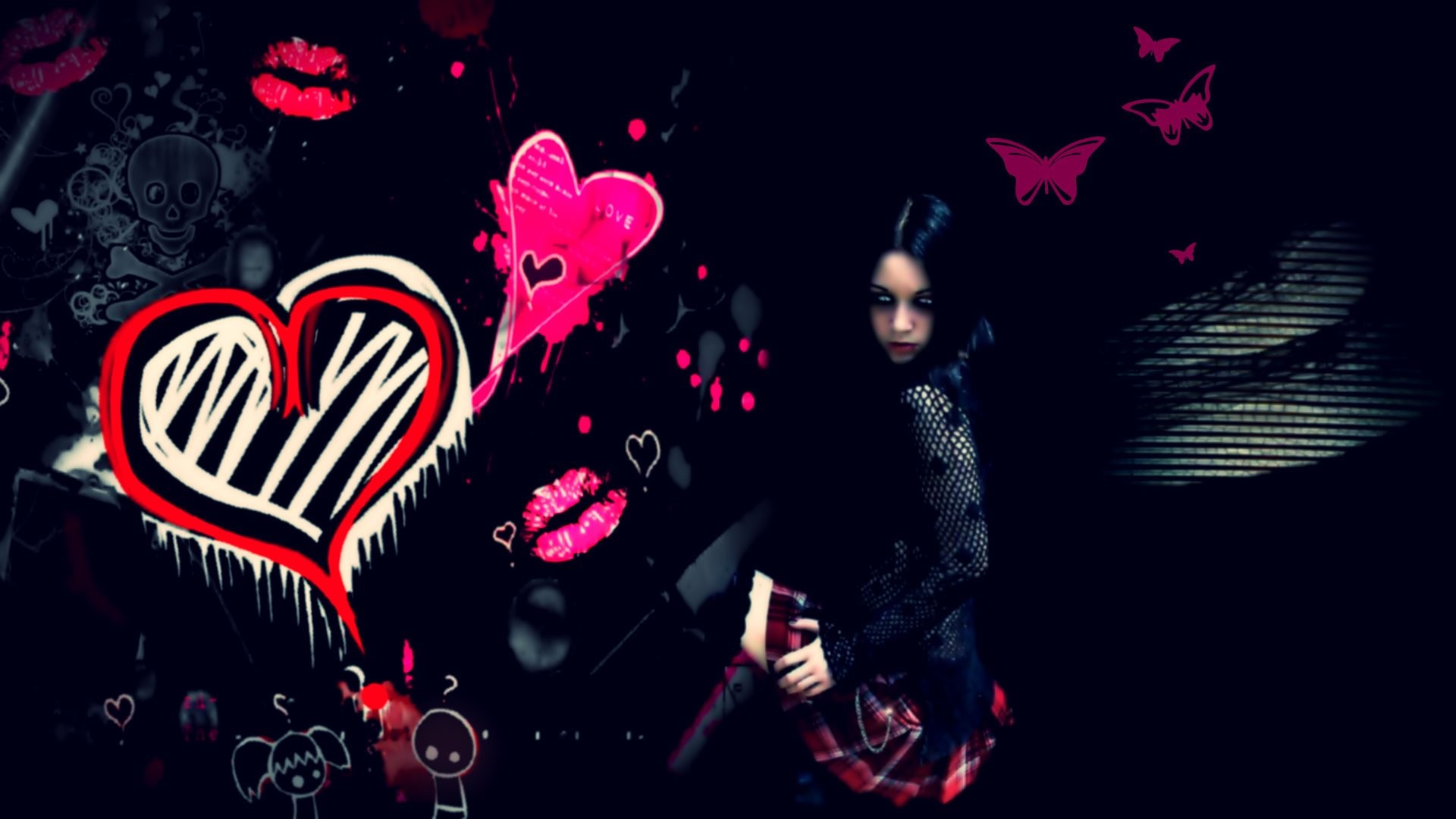 1920x1080 Emo Girl Wallpaper Collection For Free Download