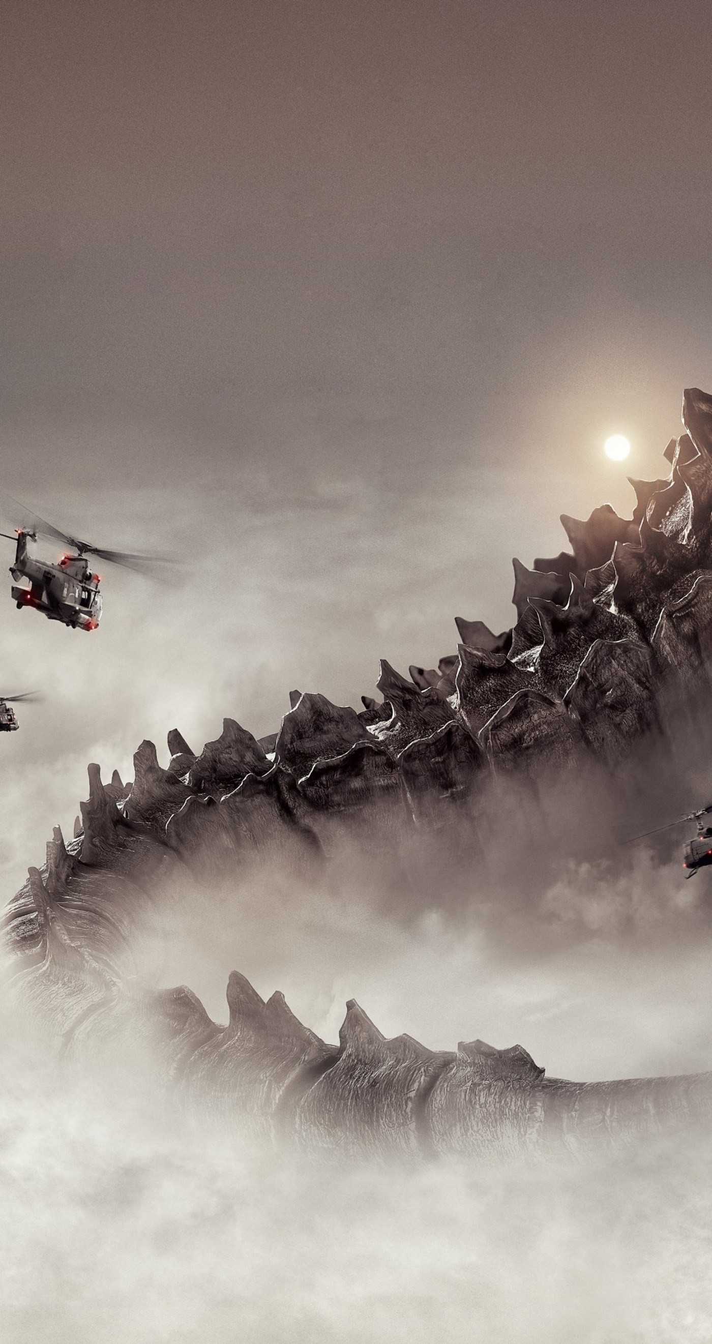 1400x2643 'Godzilla' (2014) Wallpaper
