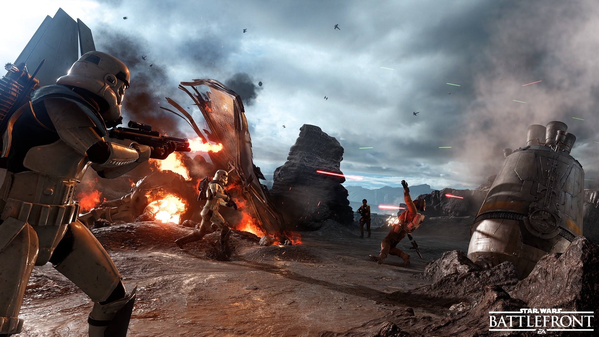 1920x1080 pc Game, Star Wars Battlefront, ea Dice, Star Wars, Electronic Arts  Wallpaper