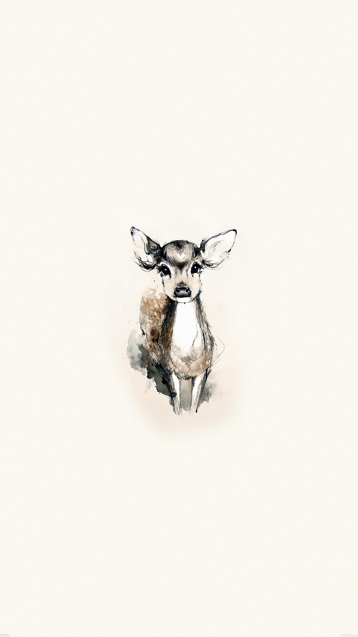 1242x2208 Tiny Deer Illustration iPhone 6 Plus HD Wallpaper 576x1024 - Latest Cool  Iphone Backgrounds