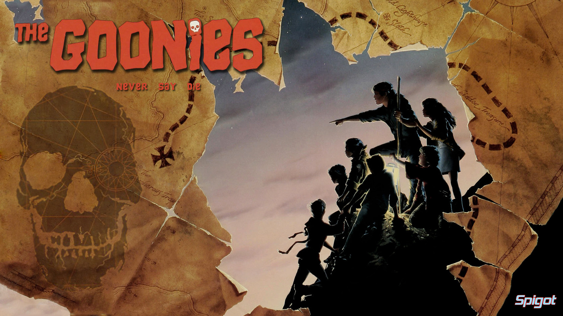 1920x1080 Here you go Mappy here's the Goonies wallpaper you asked for. I loved this  film when I was a kid, what am I saying I still do.