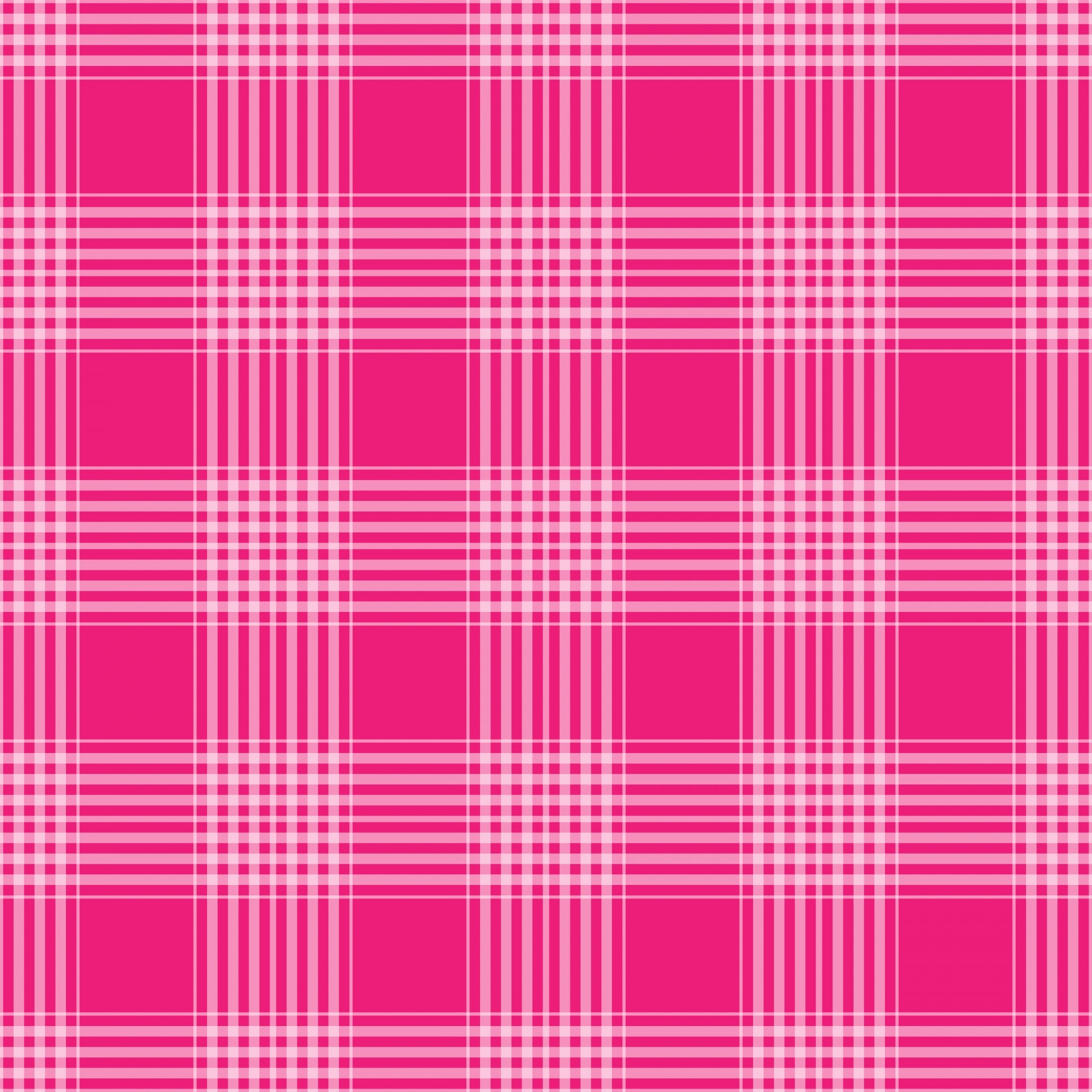 1920x1920 Plaid Checks Background Pink