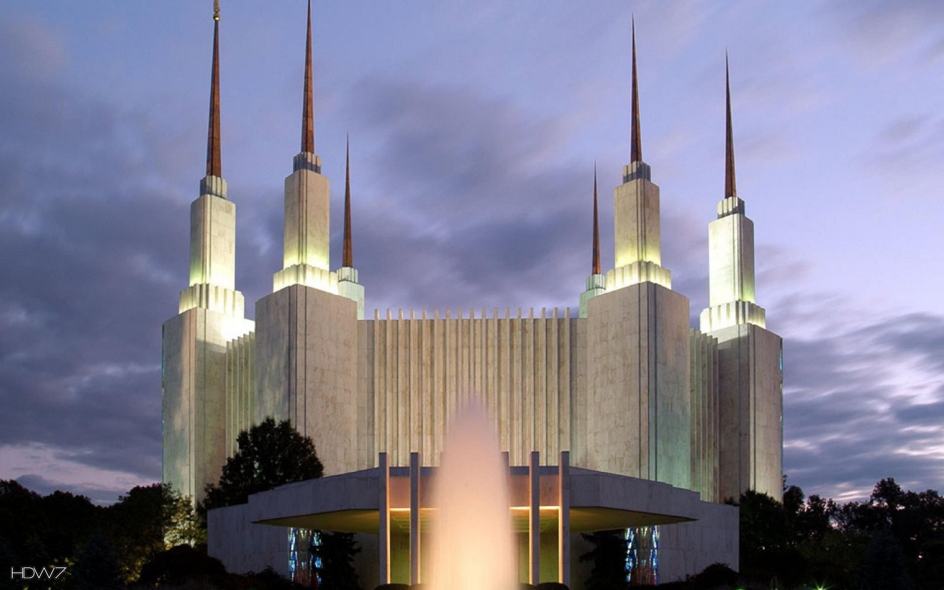 1920x1200 washington mormon temple
