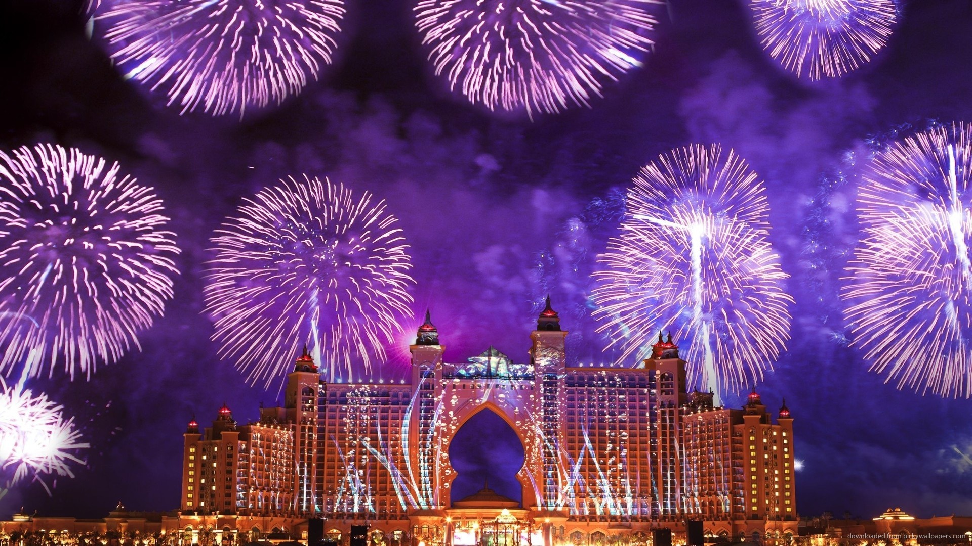 1920x1080 Fireworks In Dubai picture