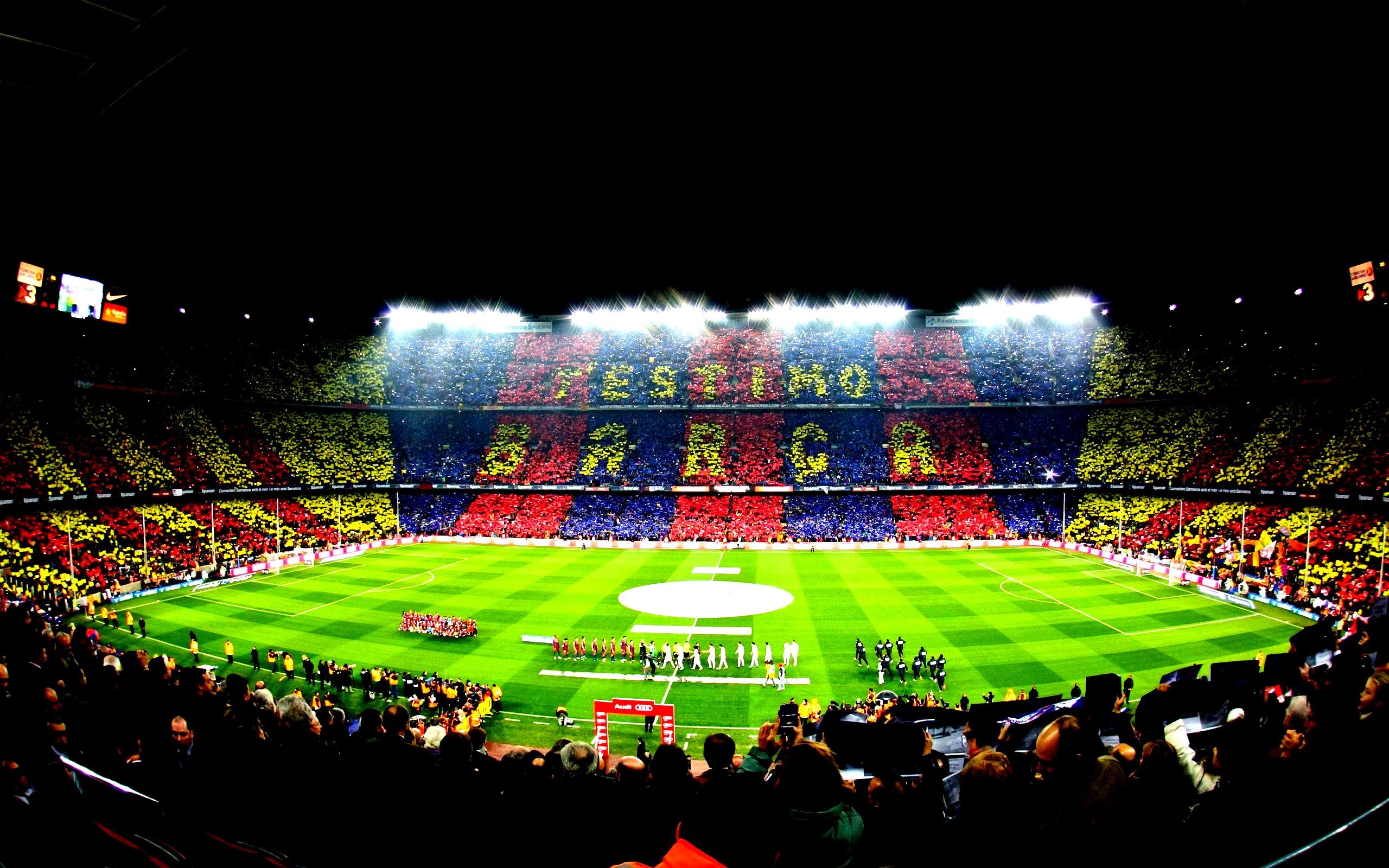 2560x1600 Photo of Camp Nou.