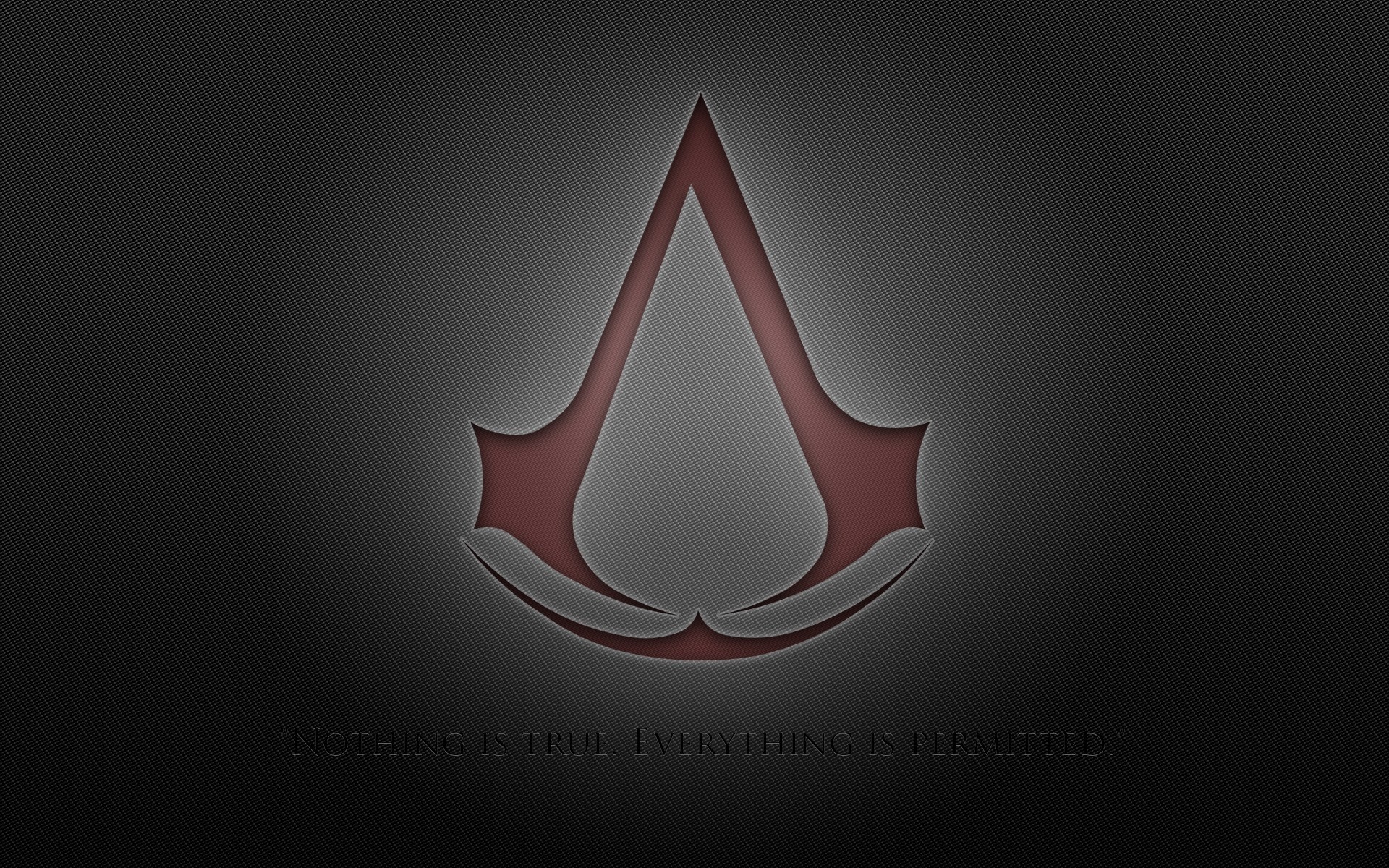 1920x1200 Wallpaper Assassins creed, Assassins symbol, Red, Background, Quote HD,  Picture, Image