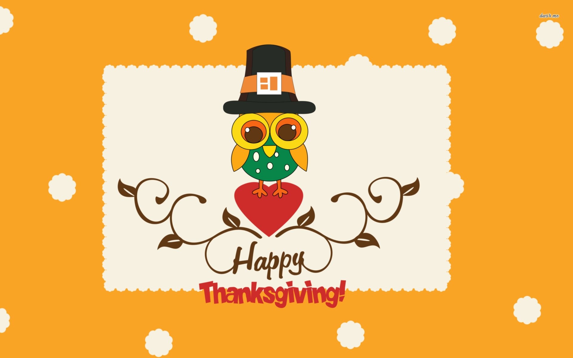 1920x1200 Top 15+ Images for Cute Owl Thanksgiving Wallpaper | Image No: 04. File