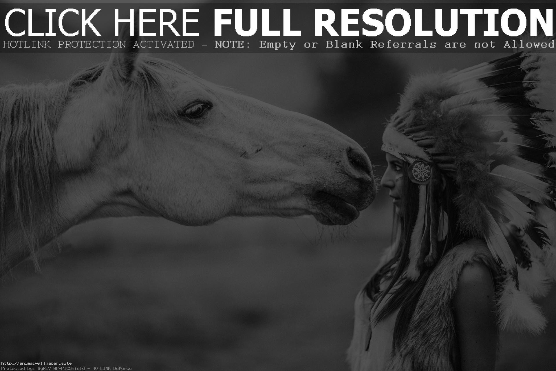 1920x1280 The Most Beautiful Native American Girl With Horse Wallpaper