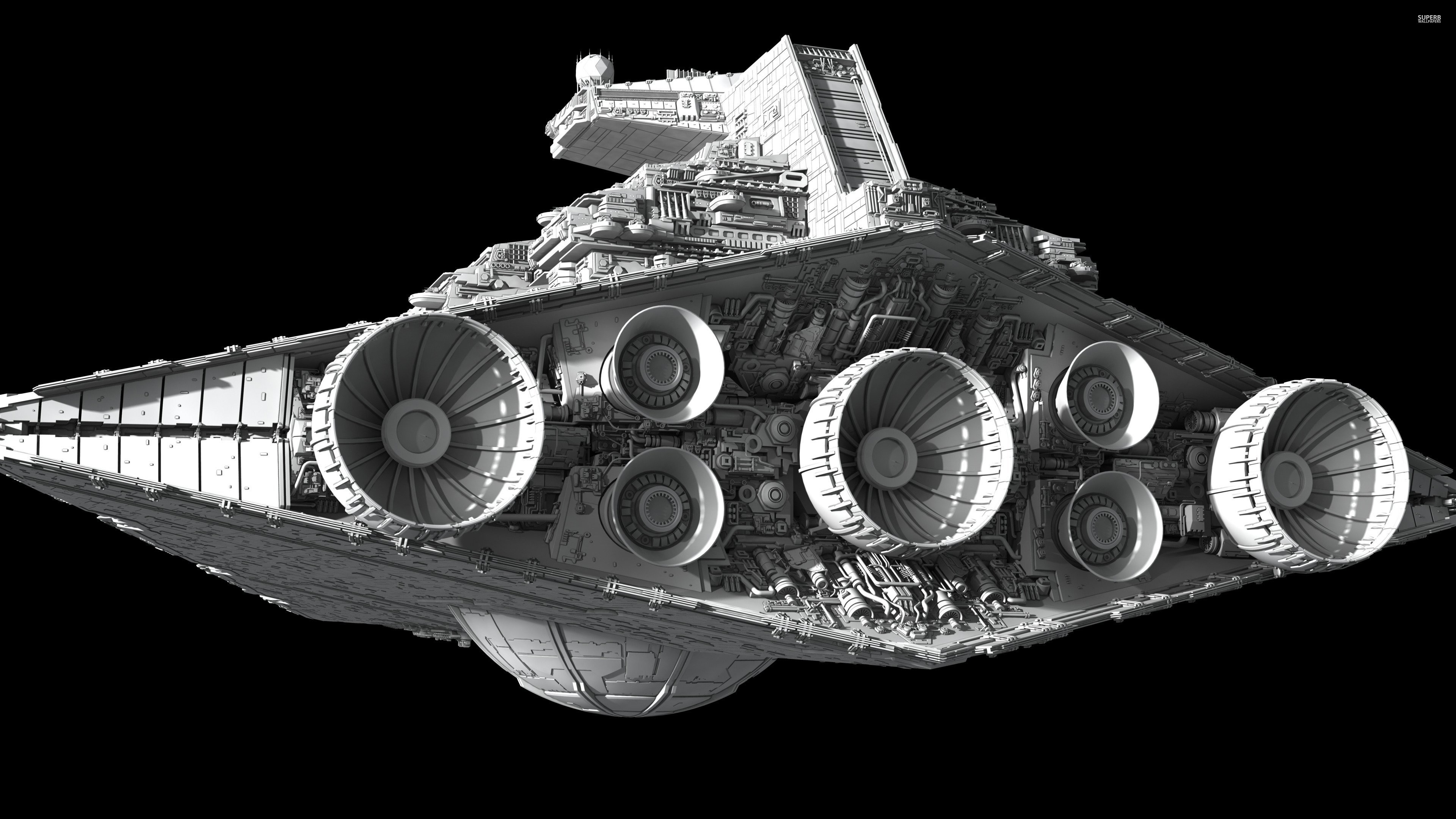 3840x2160 Allegiance-class Star Destroyer