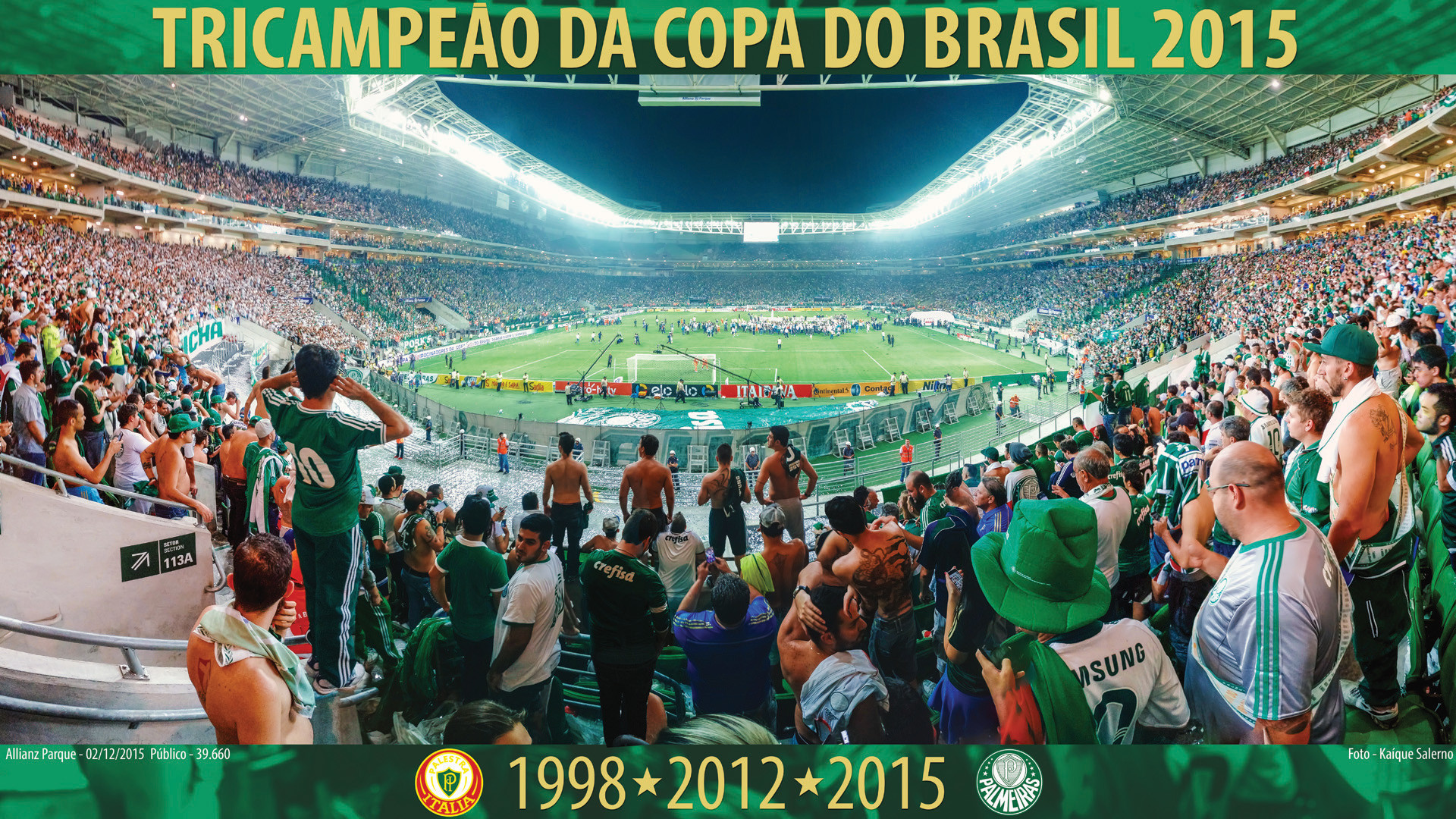 1920x1080 Panico747 5 1 Poster Palmeiras Tricampeao da Copa do Brasil 2015 by  Panico747
