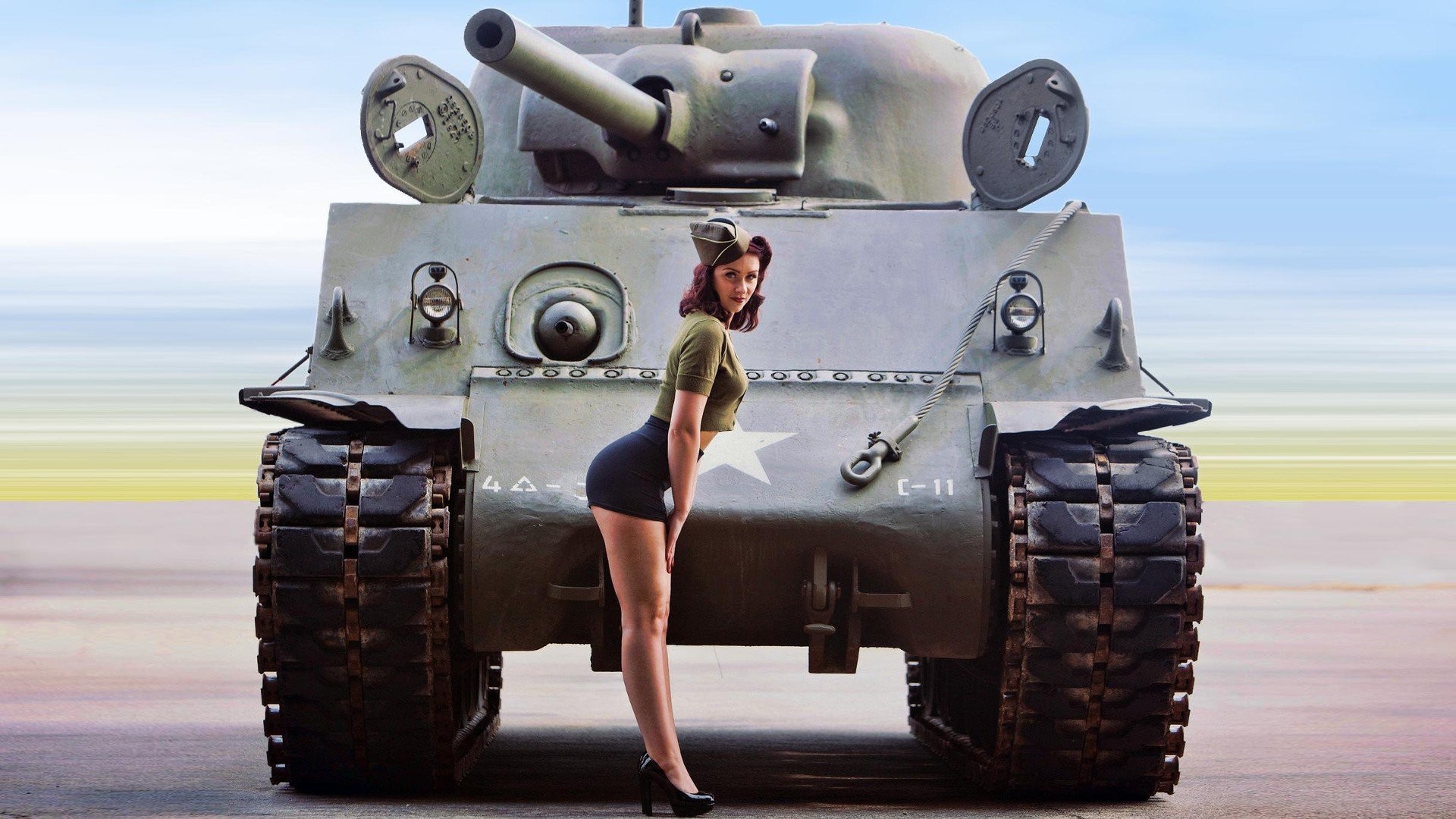 WW2 Tank Wallpaper.