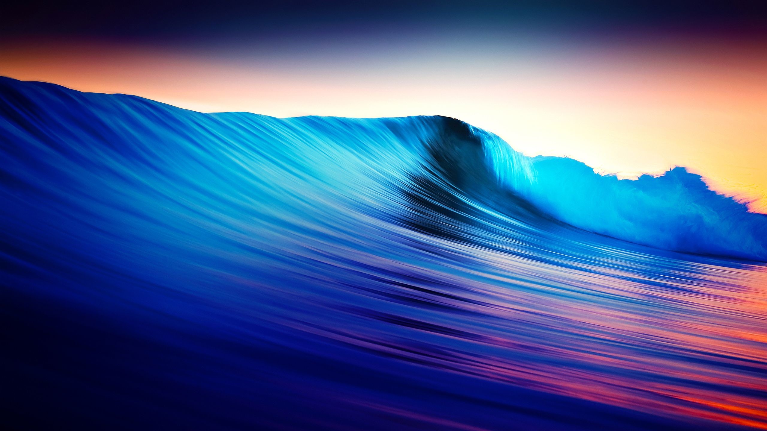 2560x1440 Rolling Waves | #wallpapers