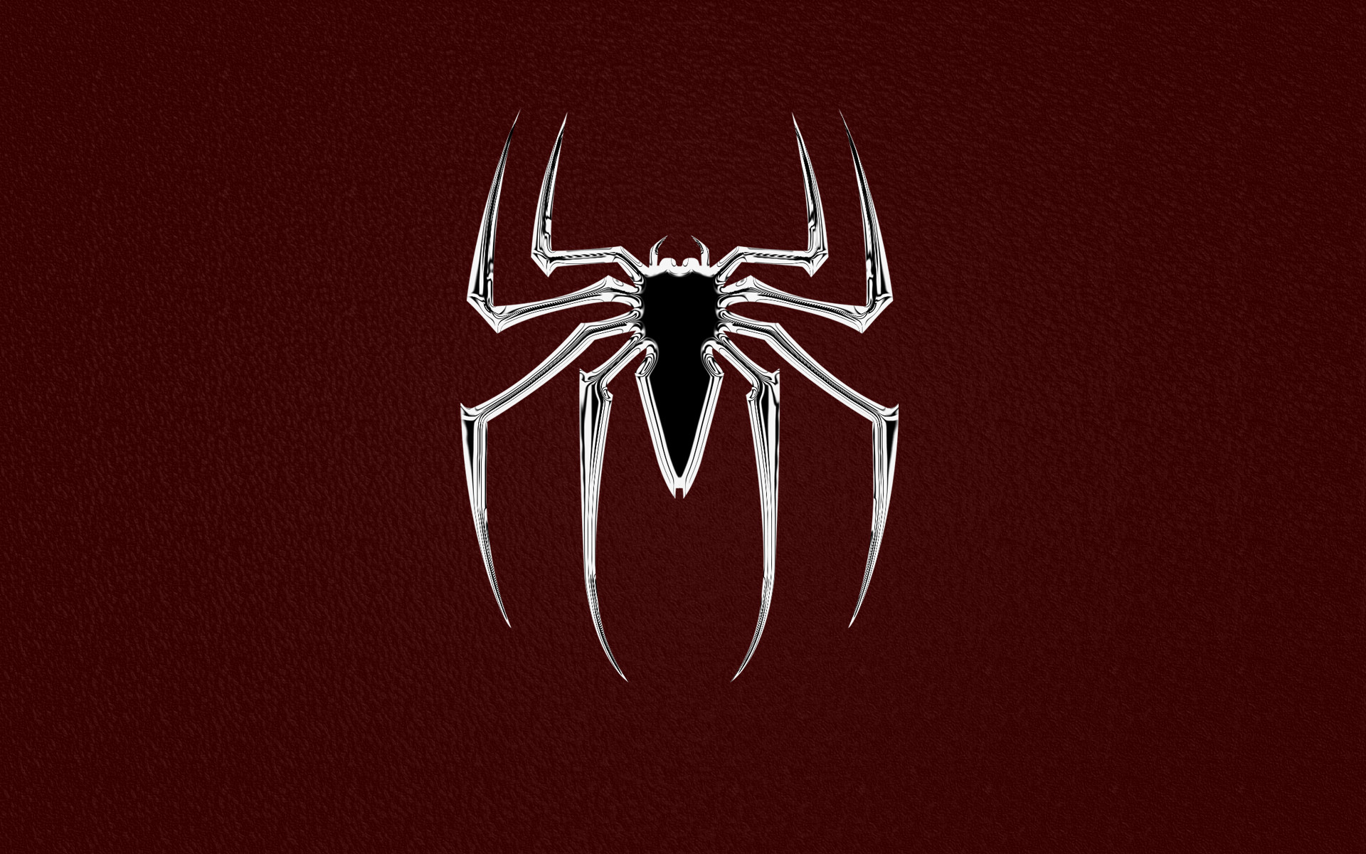 1920x1200 ... Chrome Spidey 'Red Leather' by crazySmiley