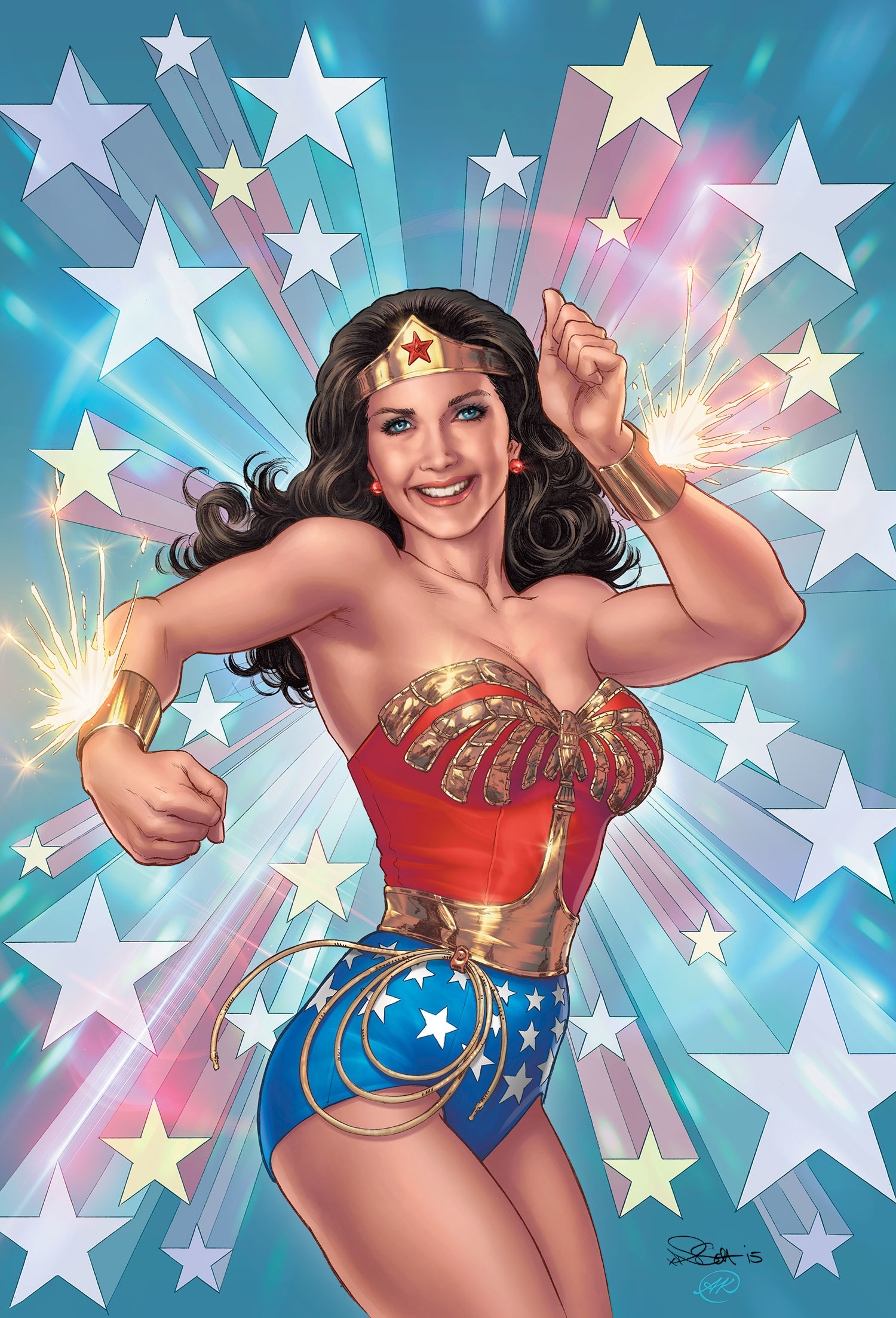 1500x2206 I really don't have a problem with the above image, nor do I with the Cho.  In this image as apposed to Cho's Wonder Woman is directly smiling and  looking ...