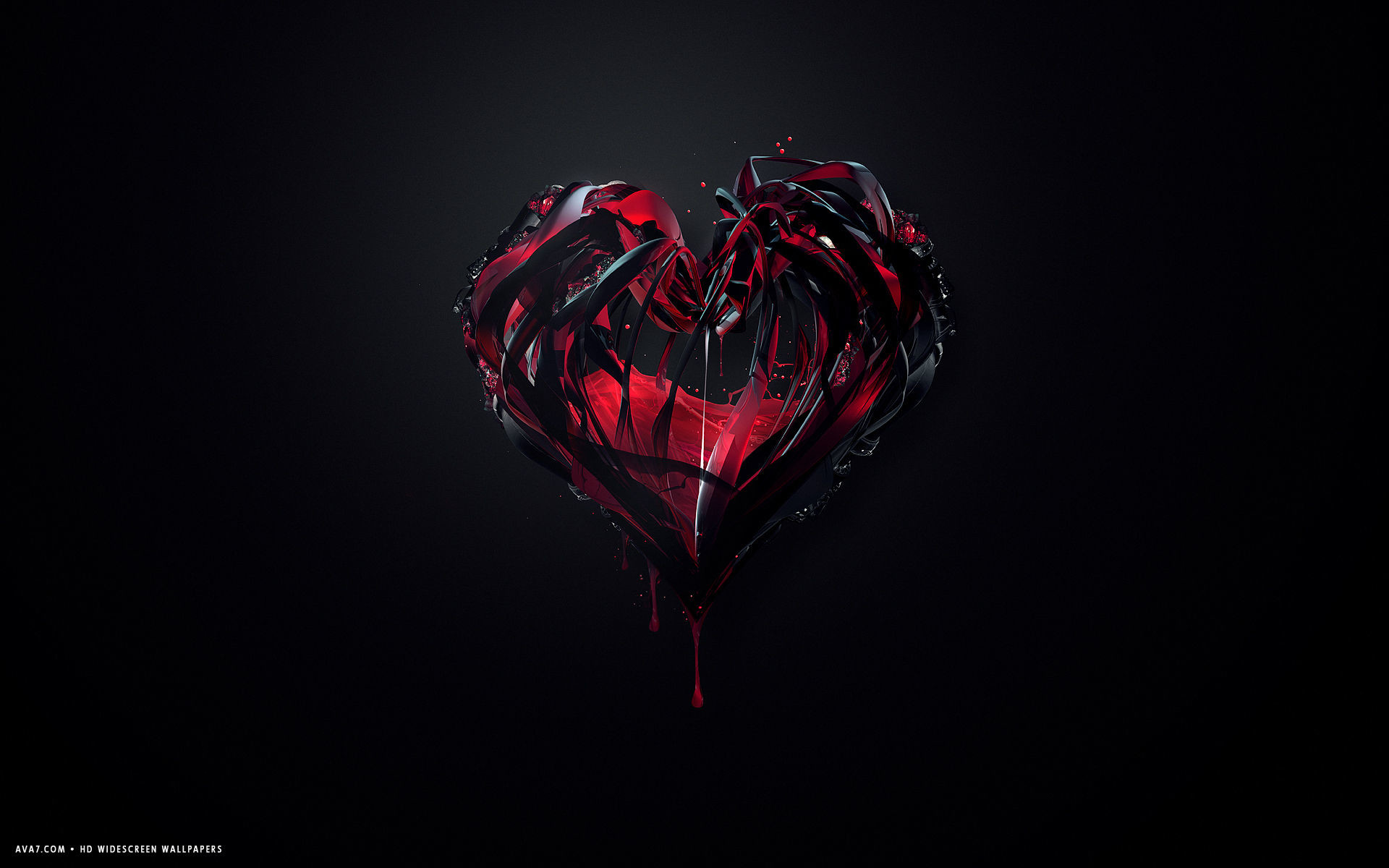 1920x1200 broken red black heart - photo #1. 301 Moved Permanently